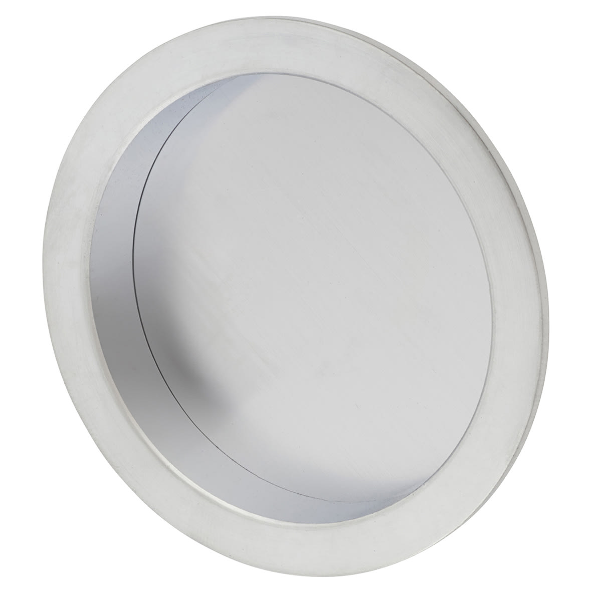 Essentials Round Fire Rated Flush Handle Set - Satin Chrome - view 2