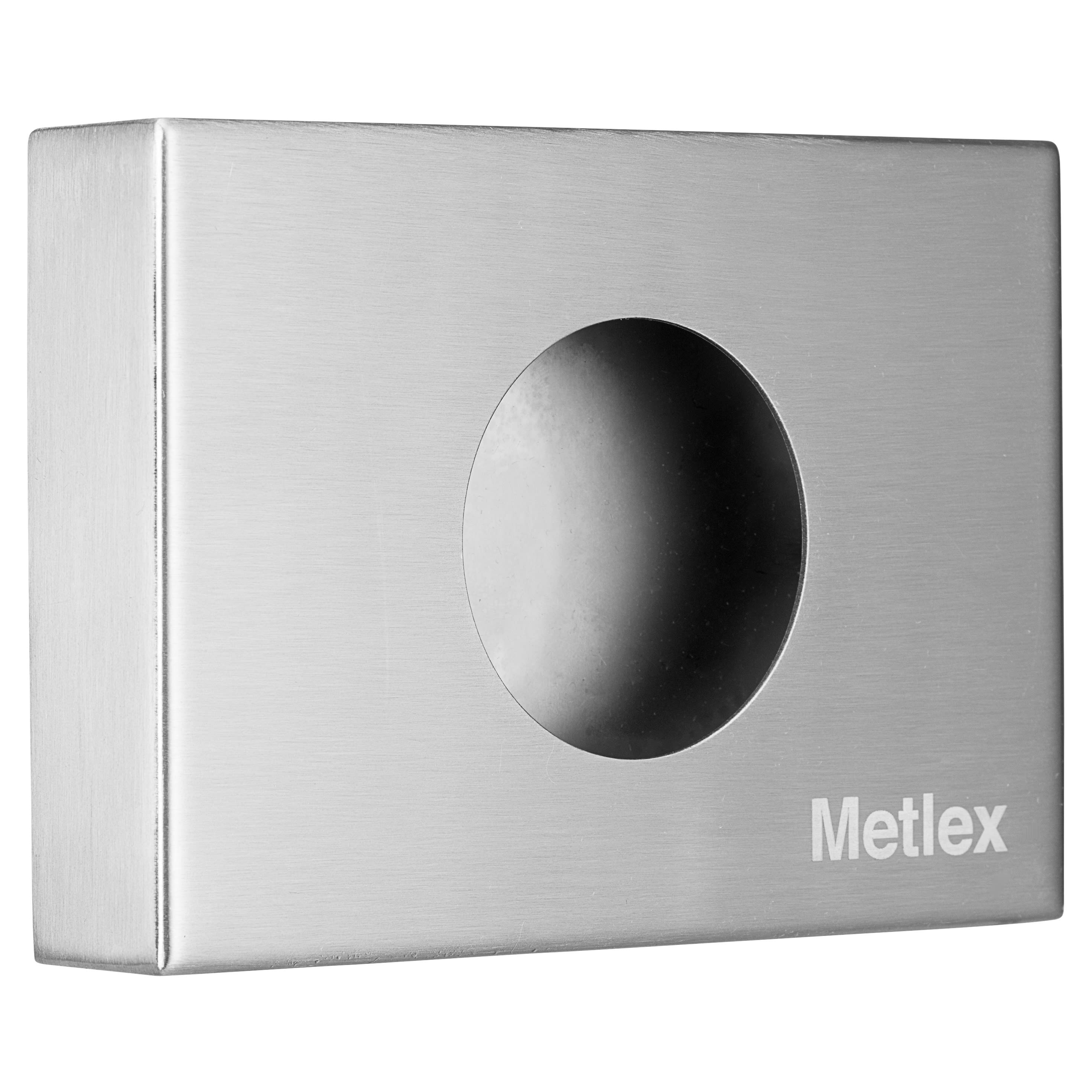 Kepler Sanitary Bag Dispenser - 132 x 93 x 26mm - Brushed Stainless Steel - view 3