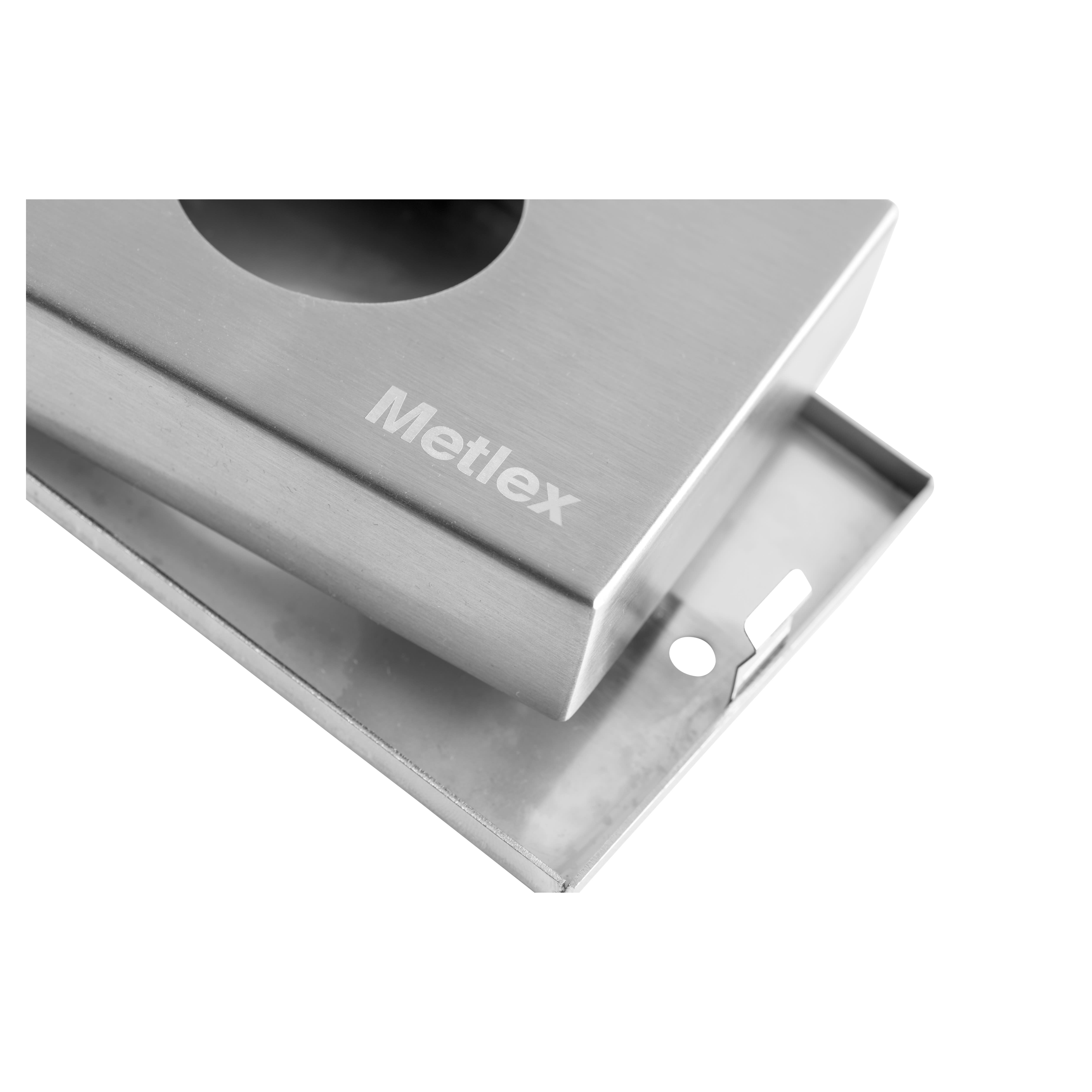 Kepler Sanitary Bag Dispenser - 132 x 93 x 26mm - Brushed Stainless Steel - view 4