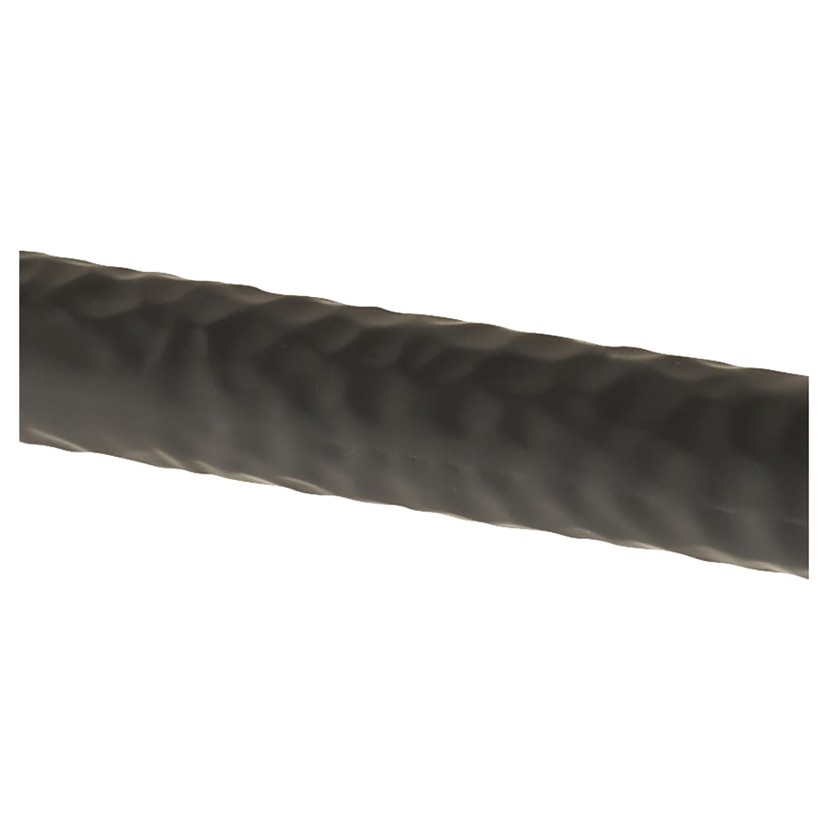 Kendal 10.5mm Hammered T-Bar Cabinet Pull Handle - 96mm Centres - Matt Black - view 2