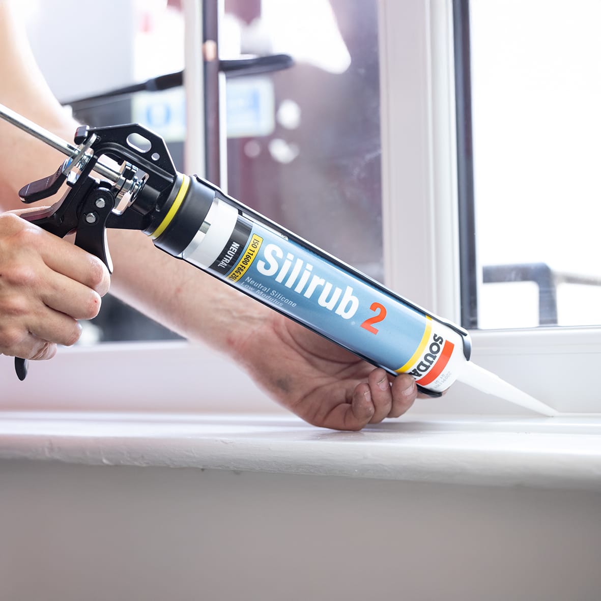 Silirub 2 Neutral Silicone Sealant - 300ml - Grey - view 5