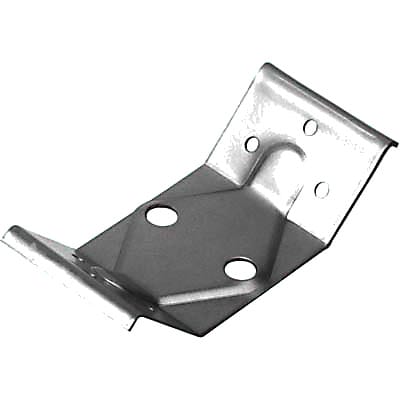 Steel Table Leg Plate - 126 x 57 x 40 x 60mm - Zinc Plated - Pack of 10 - view 2