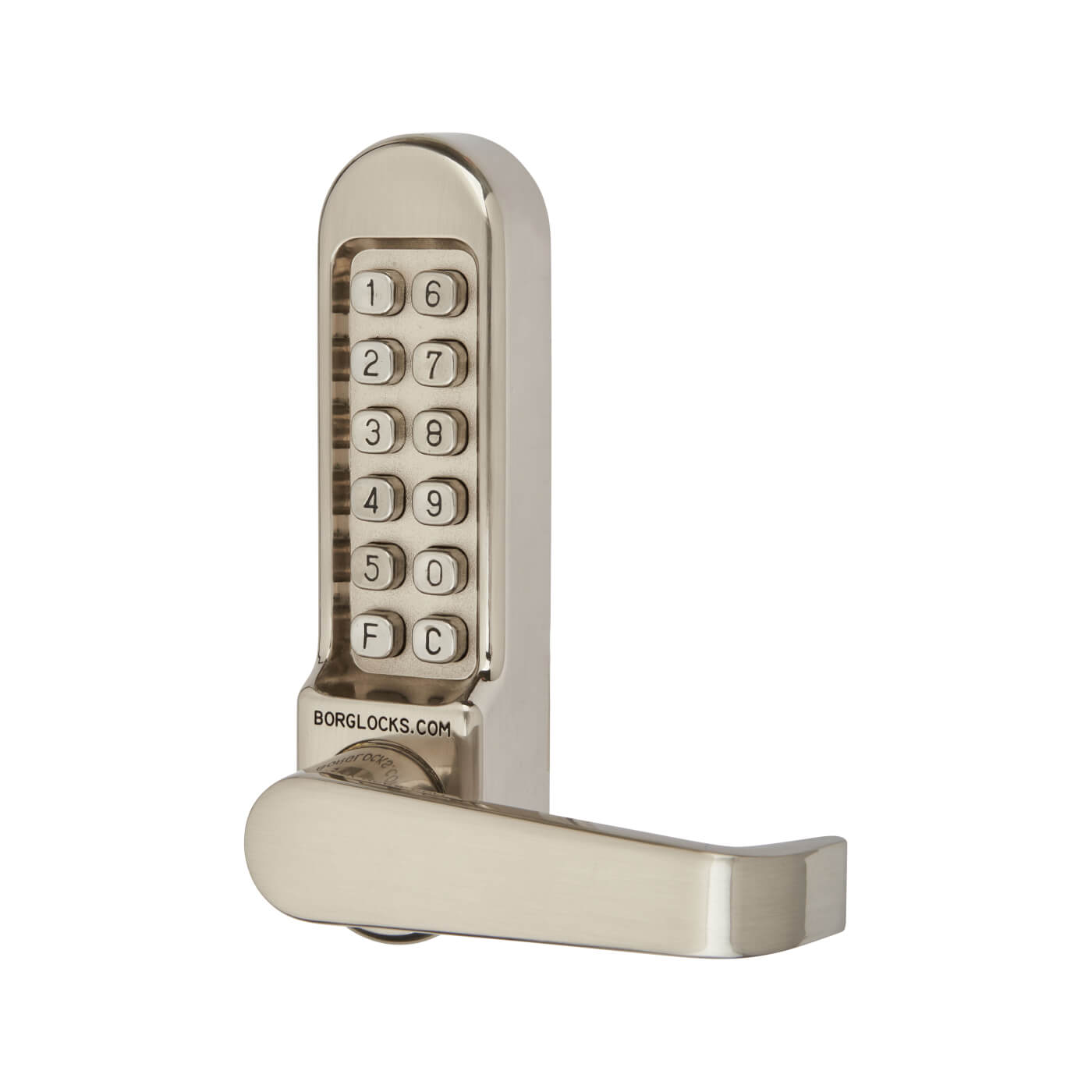 Borg BL5404 Push Button Code Lock and Euro Lock - Stainless Steel - view 3