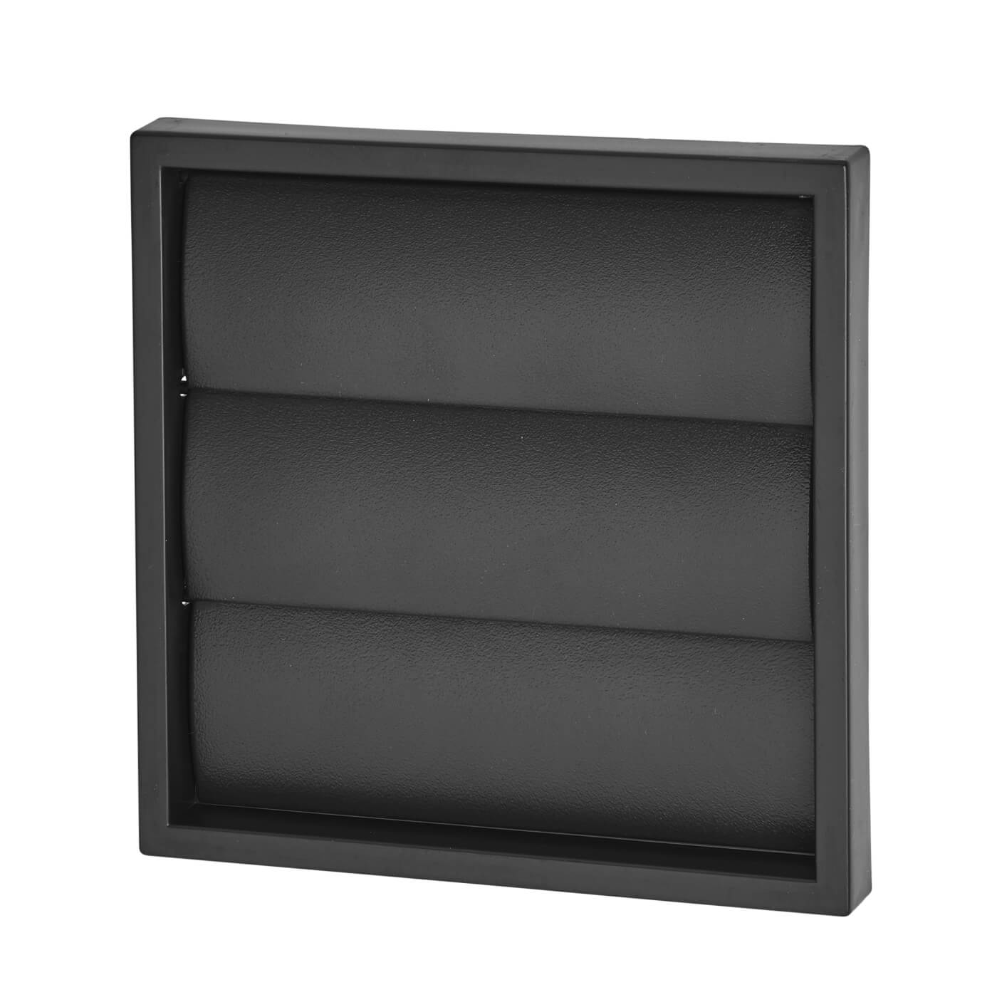 Gravity Wall Grille - 4"/100mm - Black - view 2
