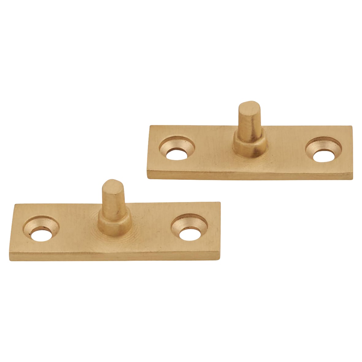Iris Reeded Casement Window Stay - 12"/300mm Length - Satin Brass - view 3