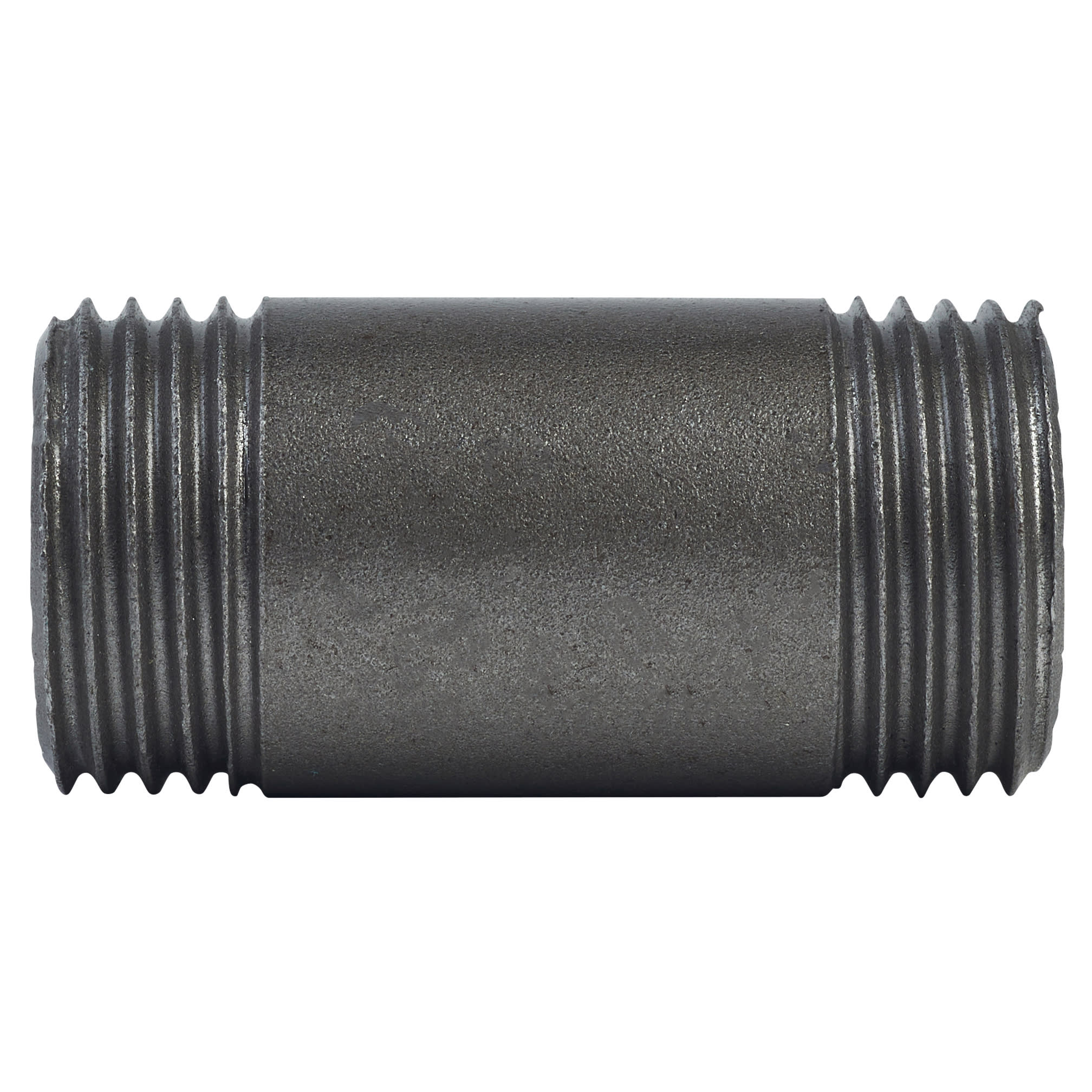 1/2" Pipe Shelving Iron Threaded Pipe - 1.5"/40mm Length - Grey - view 2