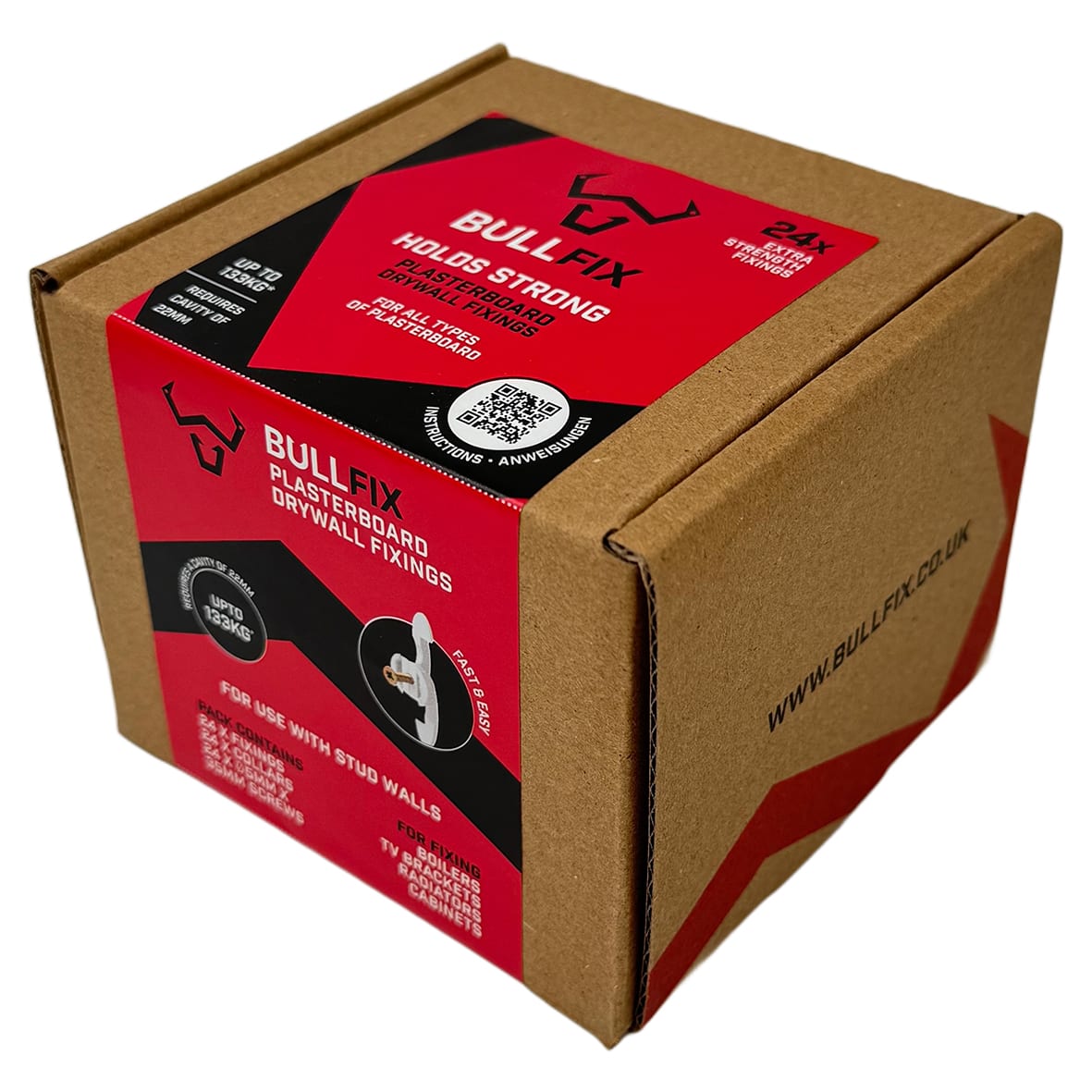 Extra Heavy Duty Plasterboard Fixings - 5 x 20mm - Pack of 24 - view 6