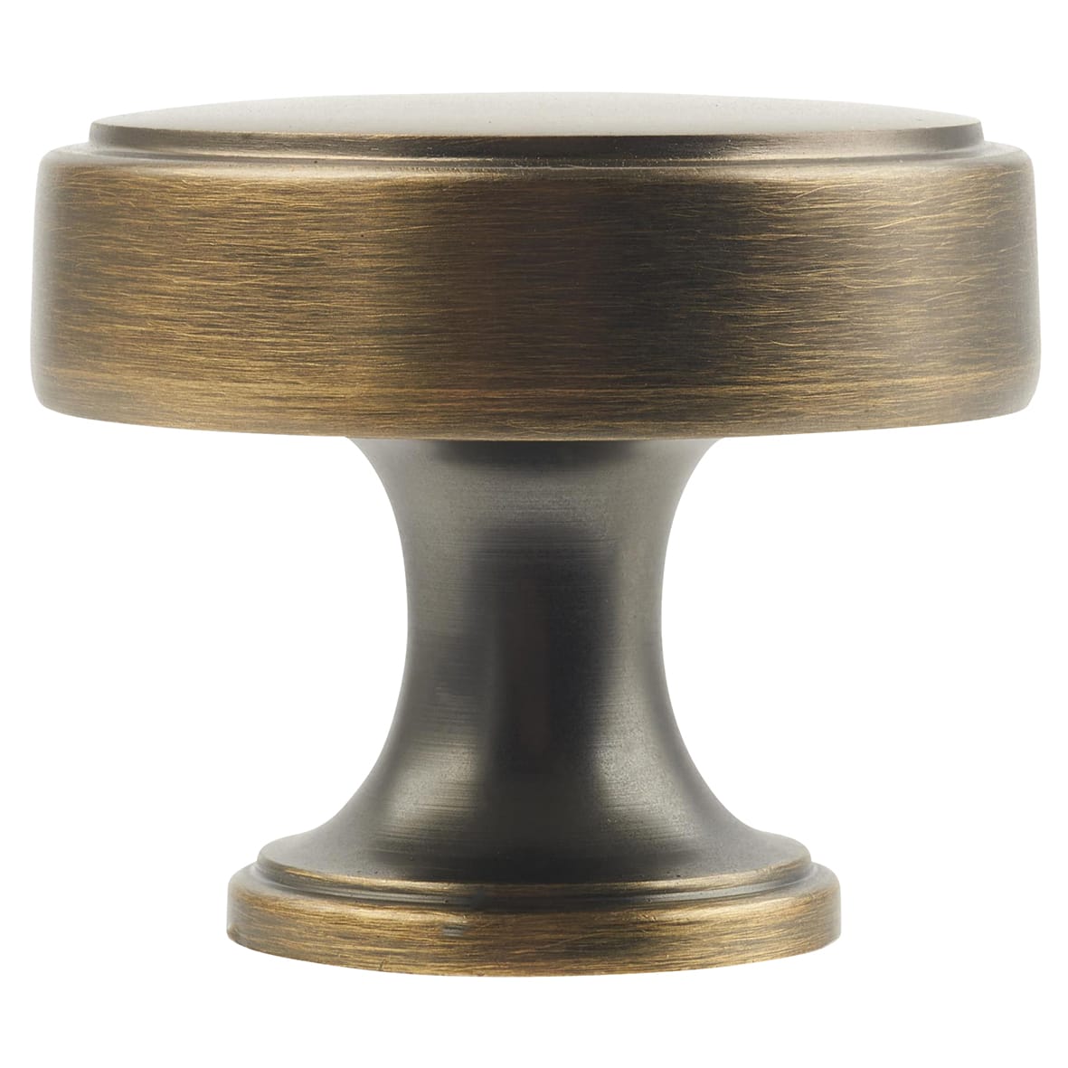 Crofts & Assinder Calgary Round Cabinet Knob - 35mm Diameter - American Bronze - view 2