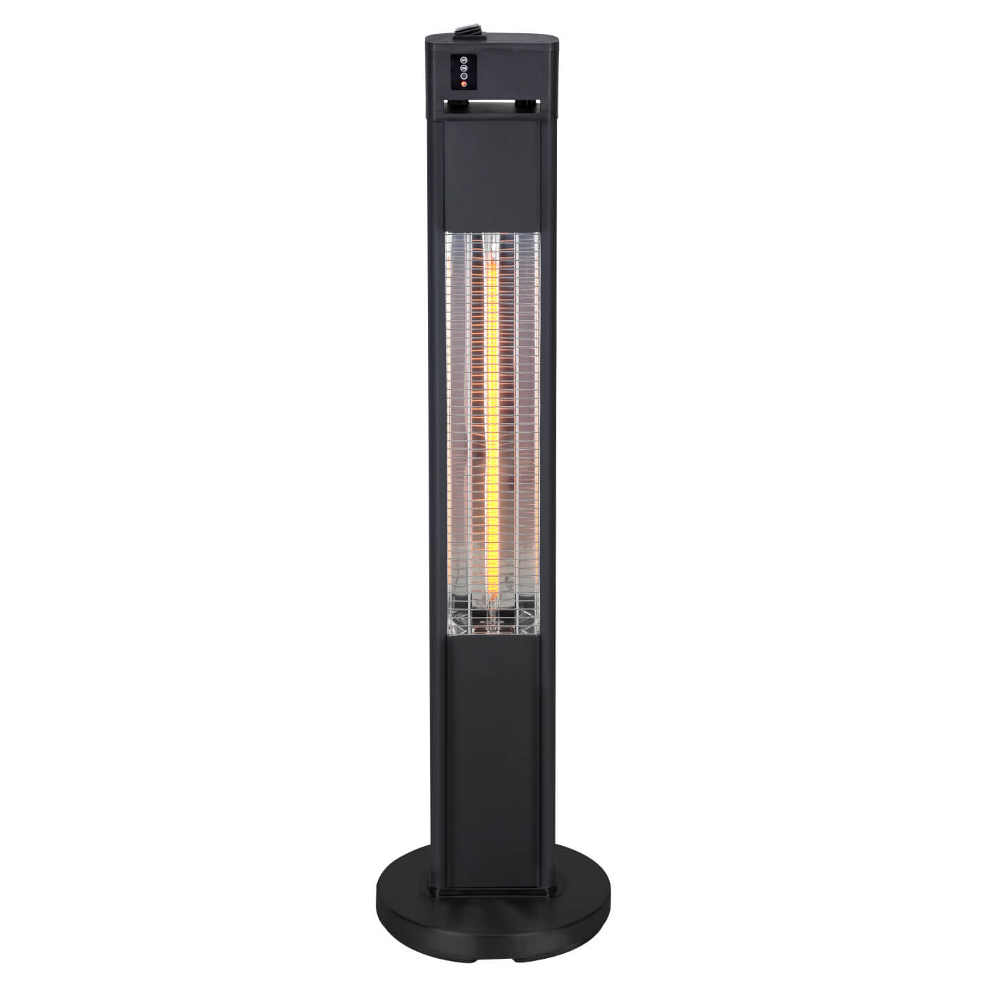 Forum Zink Blaze IP55 Floor Standing Patio Heater - 500/1000/1600W - view 2