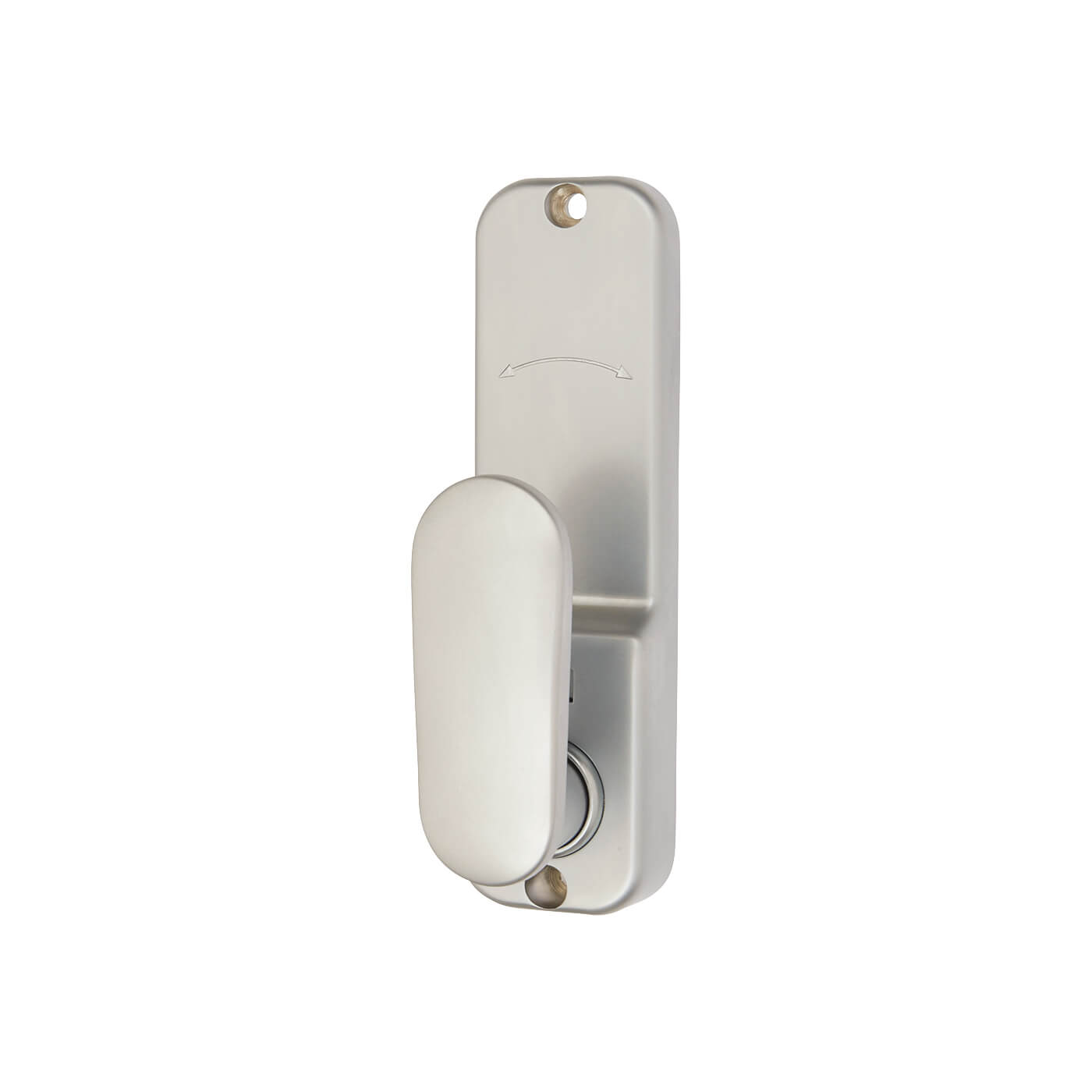 Borg BL2201 Easicode Pro Push Button Code Lock and Tubular Latch - Holdback Option - Grey - view 4