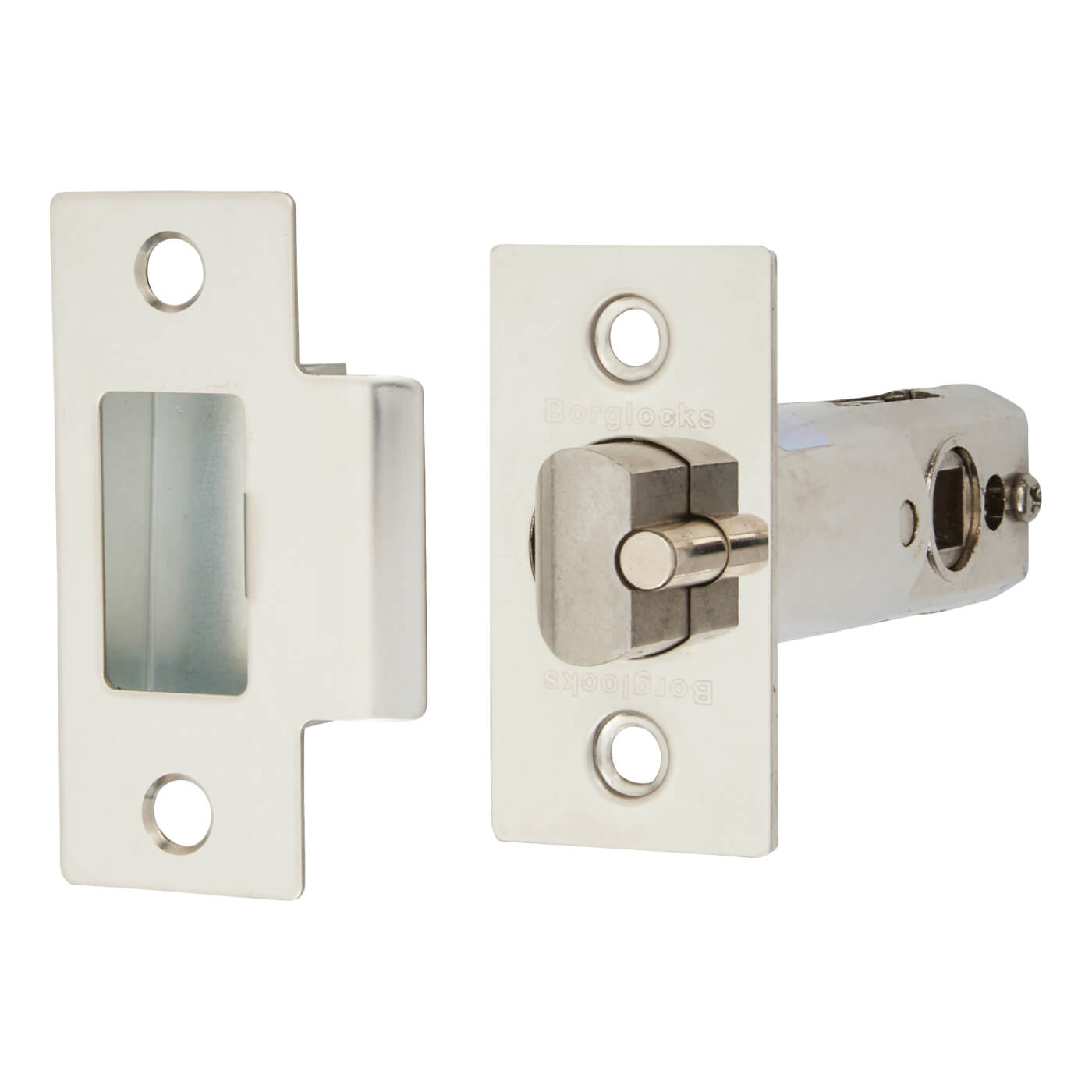 Borg BL2201 Easicode Pro Push Button Code Lock and Tubular Latch - Holdback Option - Grey - view 5