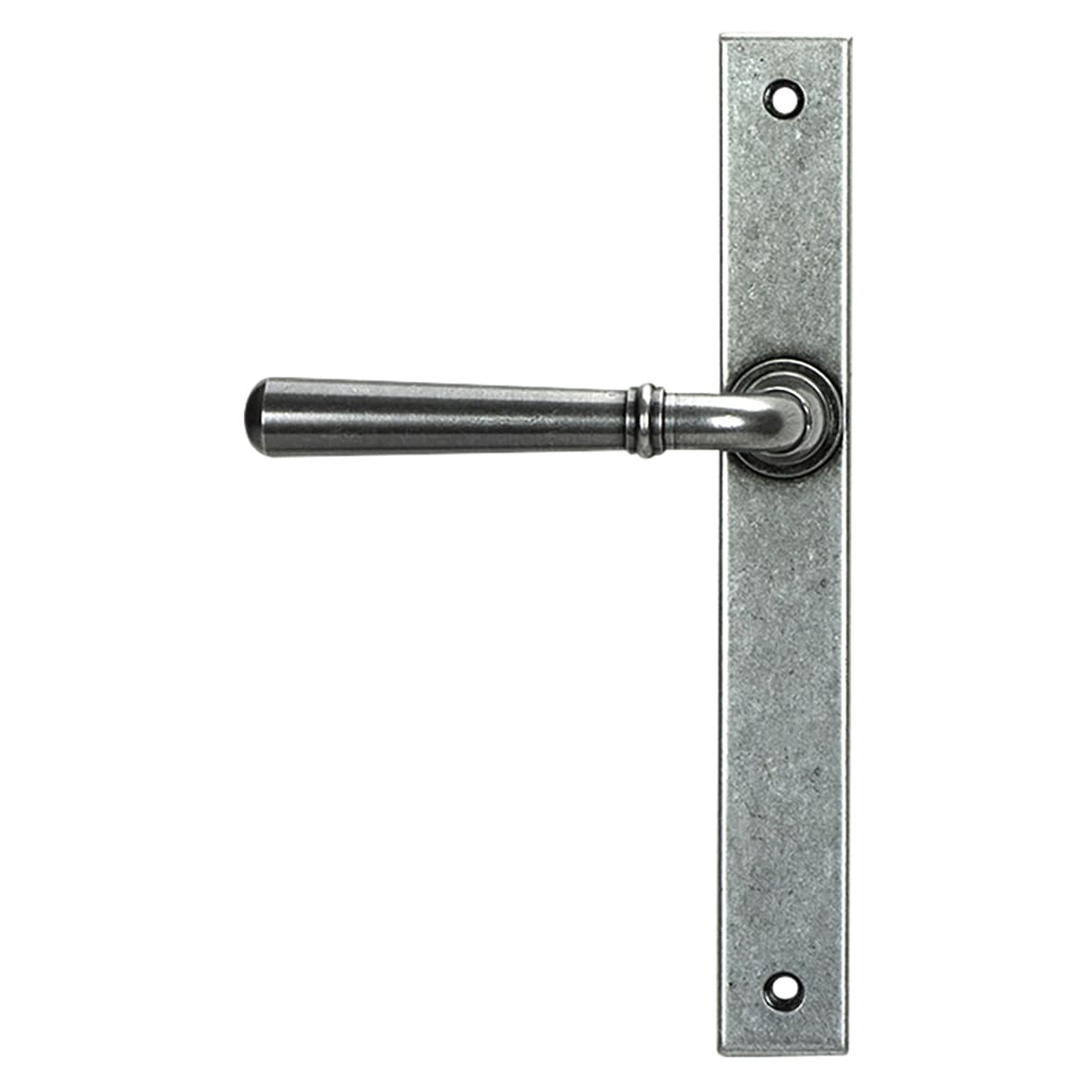 Newbury Pewter uPVC Slimline Multipoint Door Handles - 92mm c/c - view 2