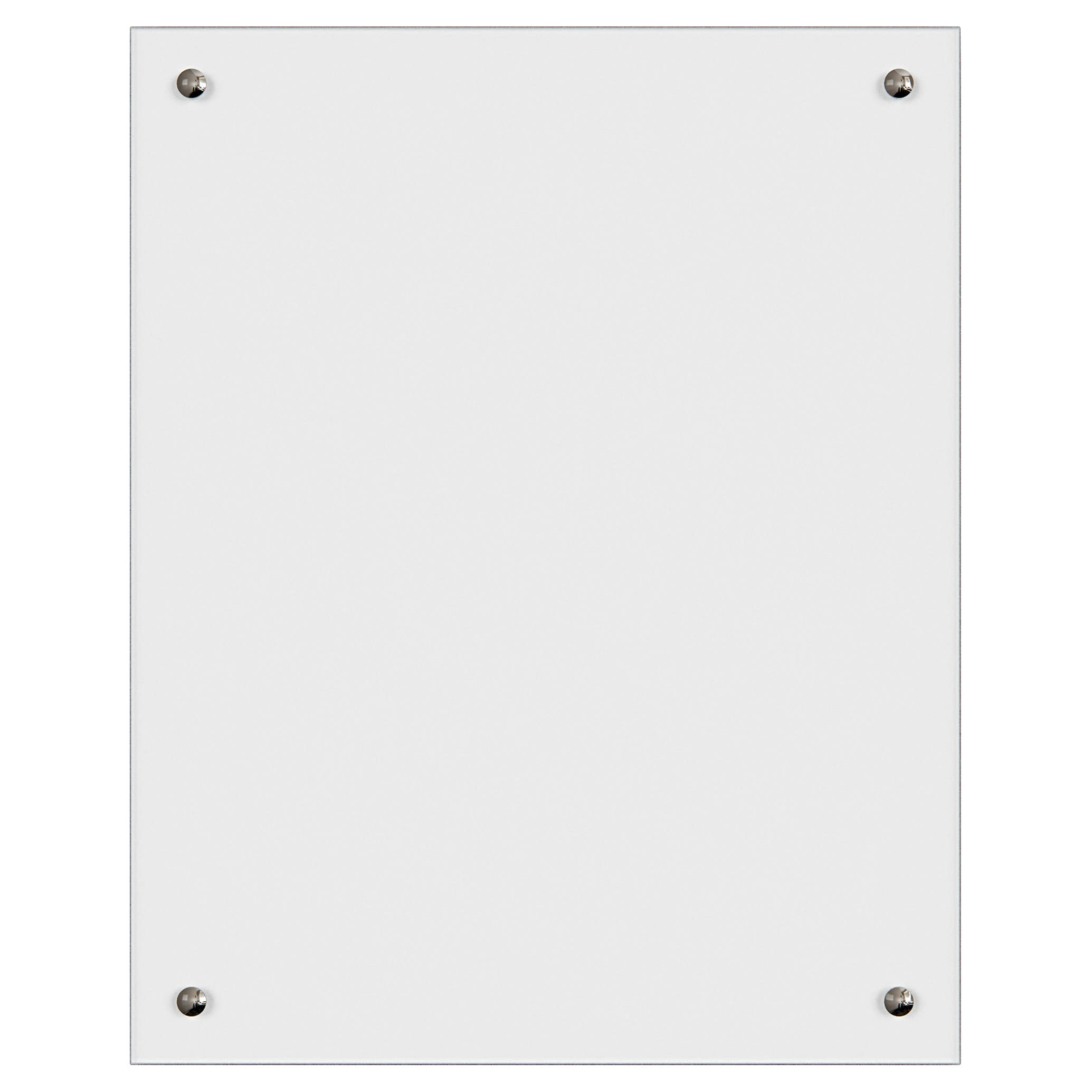Screw Fix Glass Kitchen Splashback - 750 x 600mm - Clear - view 3