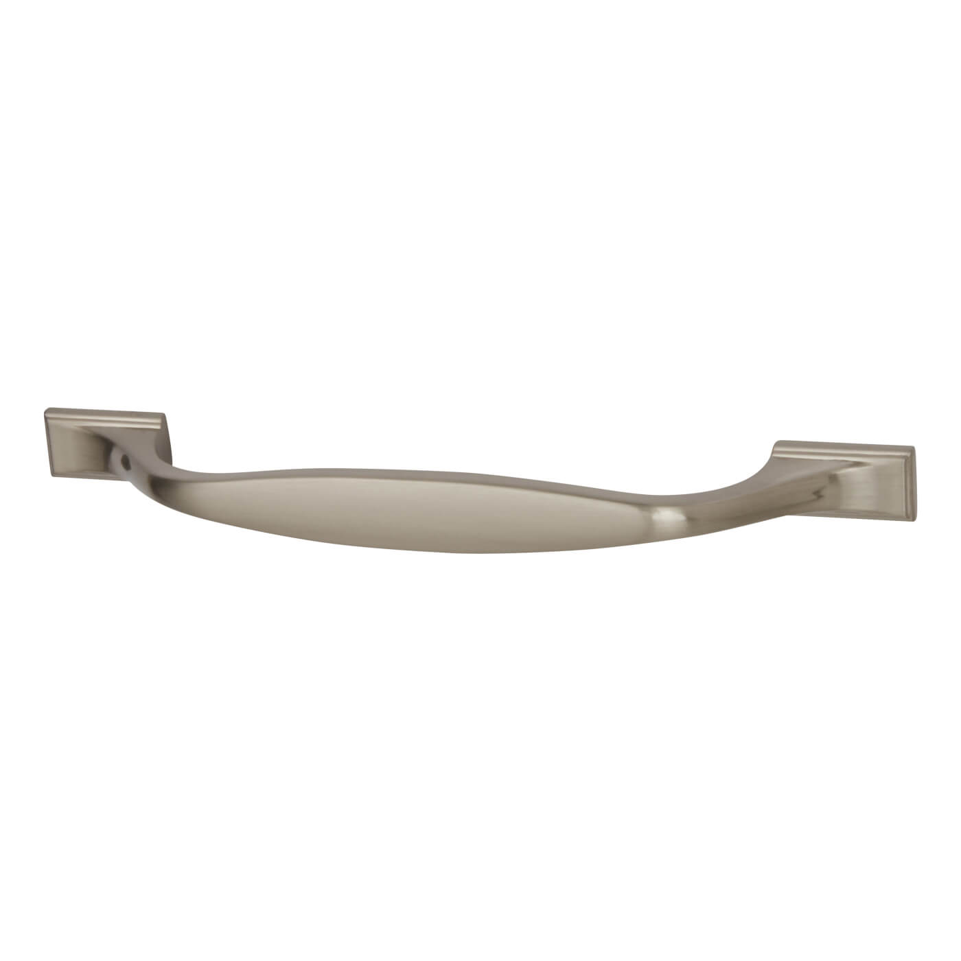 Crofts & Assinder Marlborough 15mm D-Bar Cabinet Pull Handle - 128mm Centres - Brushed Nickel - view 2
