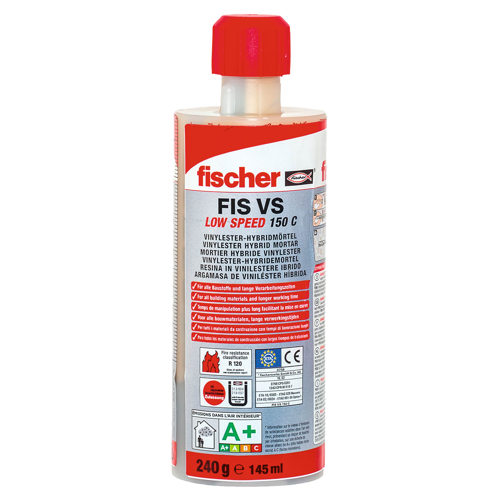 FIS VS 150 C Hybrid Vinylester Injection Mortar Resin - 145ml - view 2