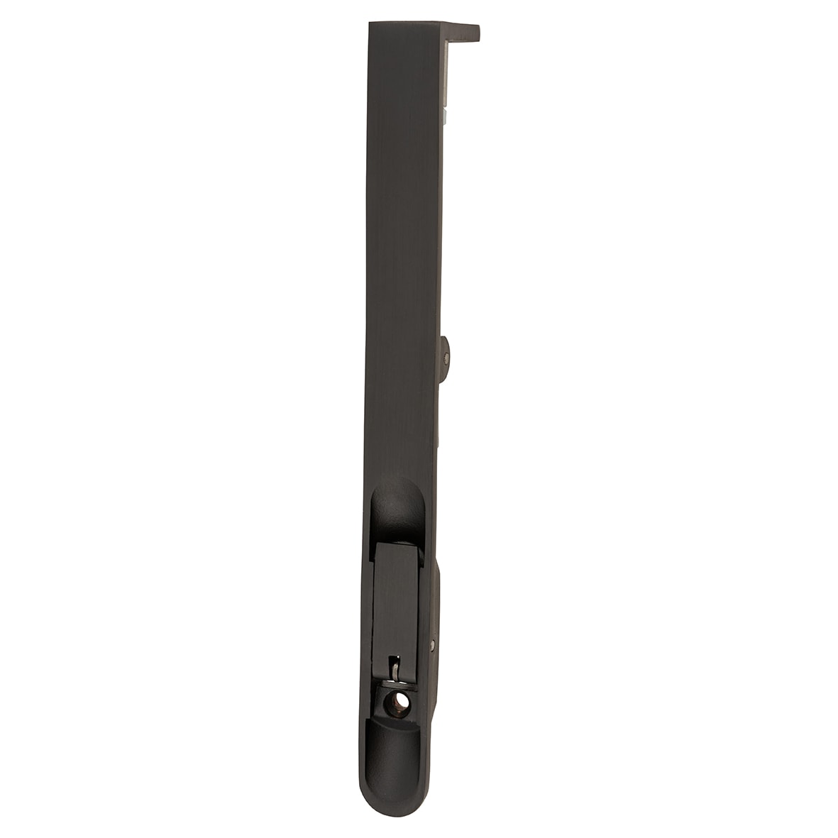 Lever Action Flush Bolt - 200 x 20mm - Fire Rated - Radius - Dark Bronze - view 2