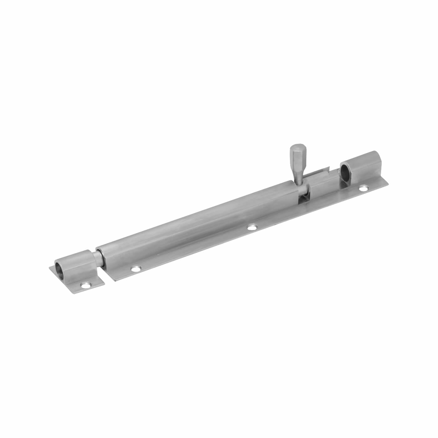 Satin Chrome Straight Barrel Bolt - 150 x 32mm - view 2