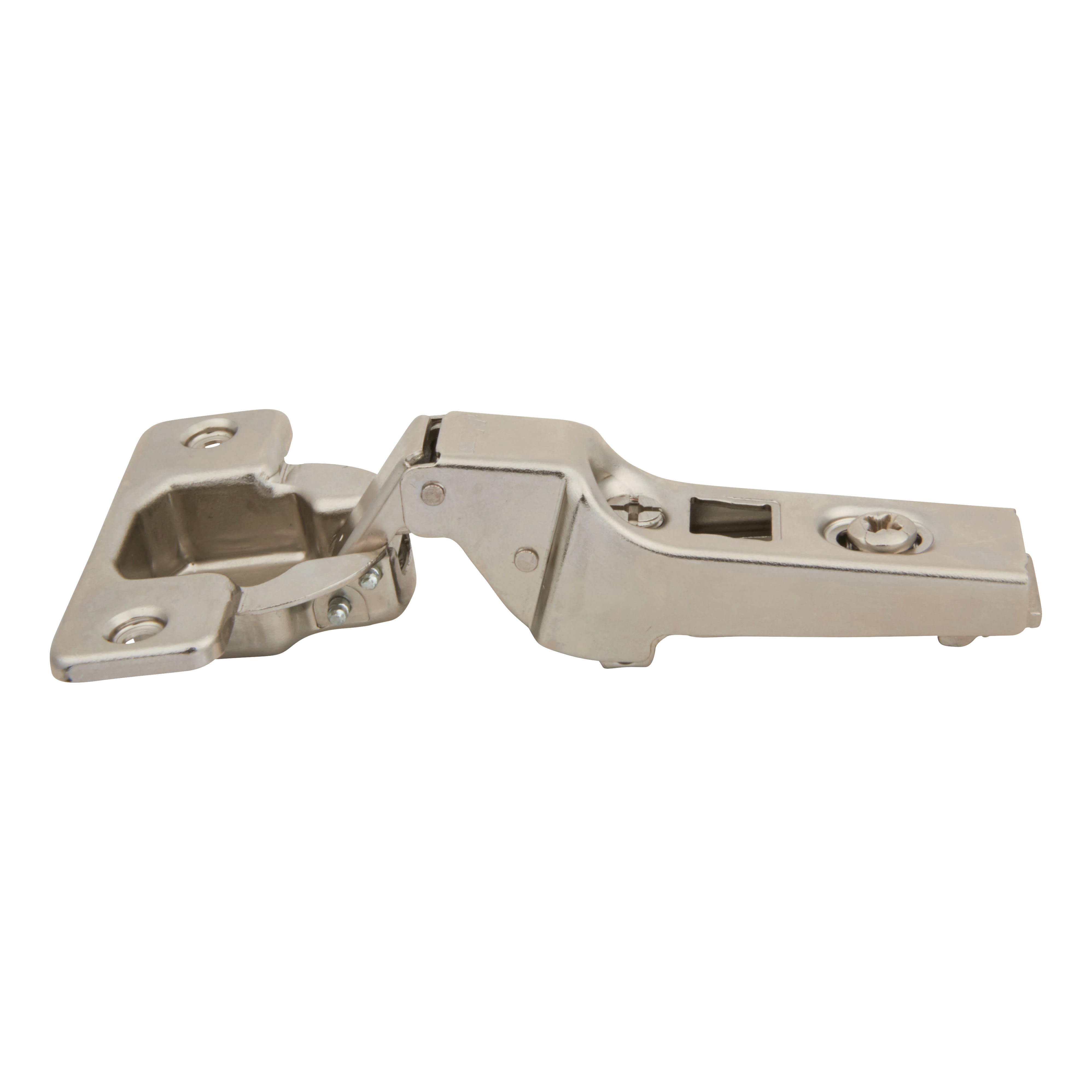CLIP Cabinet Hinge - 100° - Un-Sprung - Half Overlay - Zinc Plated - Pair - view 3
