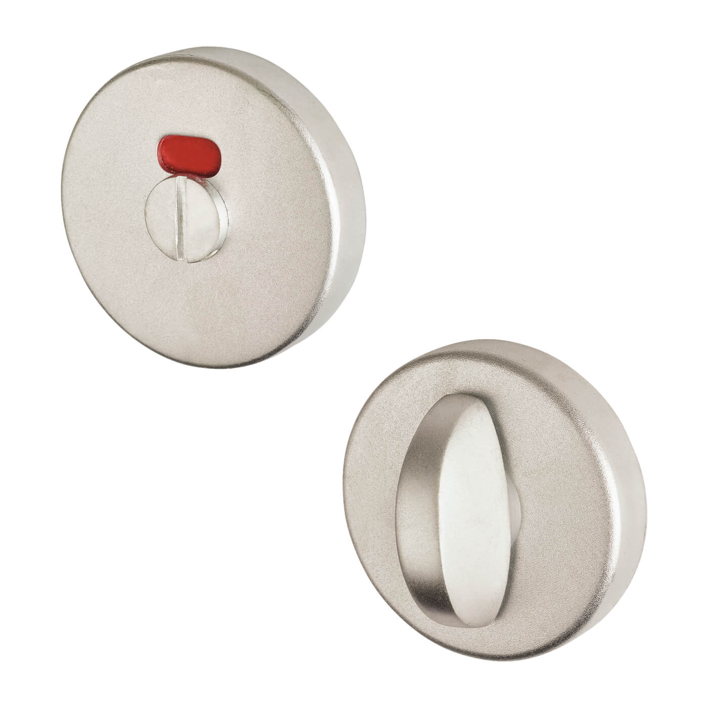 Puma Bathroom Turn & Release with Indicator - 53mm Diameter - Satin Aluminium - view 2