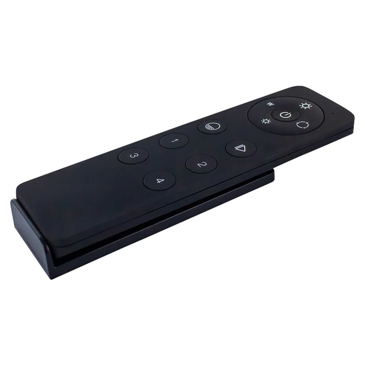LED 4 Zone Bluetooth & RF Universal Handheld Remote Control with Wall Bracket - Black - view 3