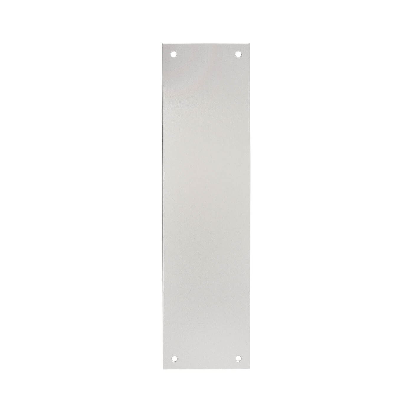 Aluminium Plain Finger Plate - 300 x 75 x 1.5mm - Satin Anodised - view 2