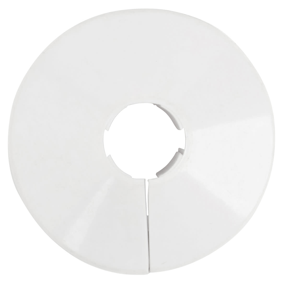 Pipe Collars - 55mm Diameter for 15mm Diameter Pipe - White - view 2