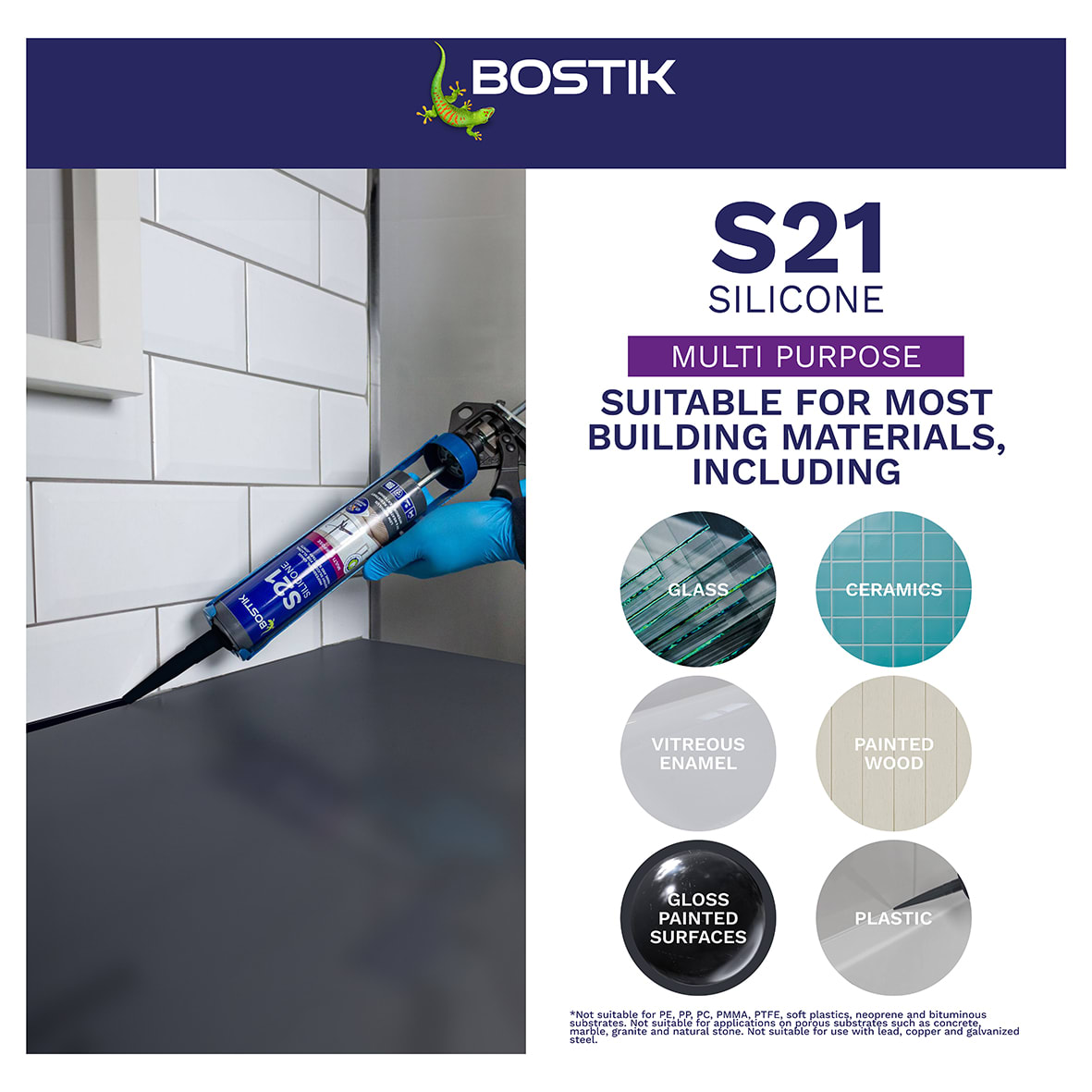 S21 General Purpose Sealant - 310ml - Black - view 5