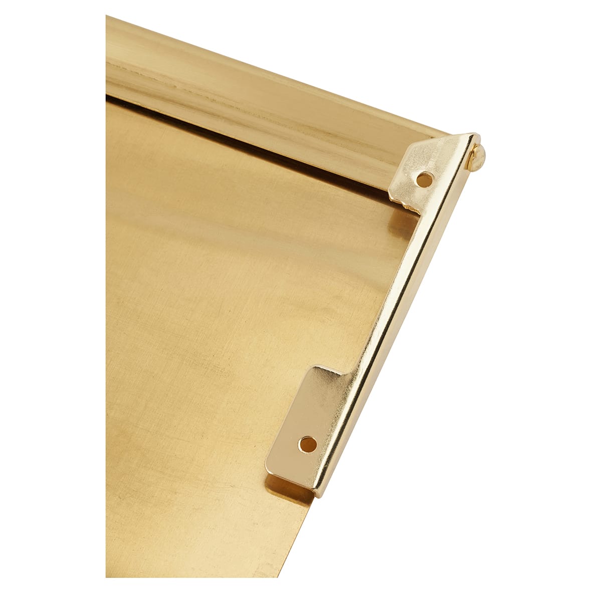 Letter Tidy - 355 x 125mm - Polished Brass - view 4