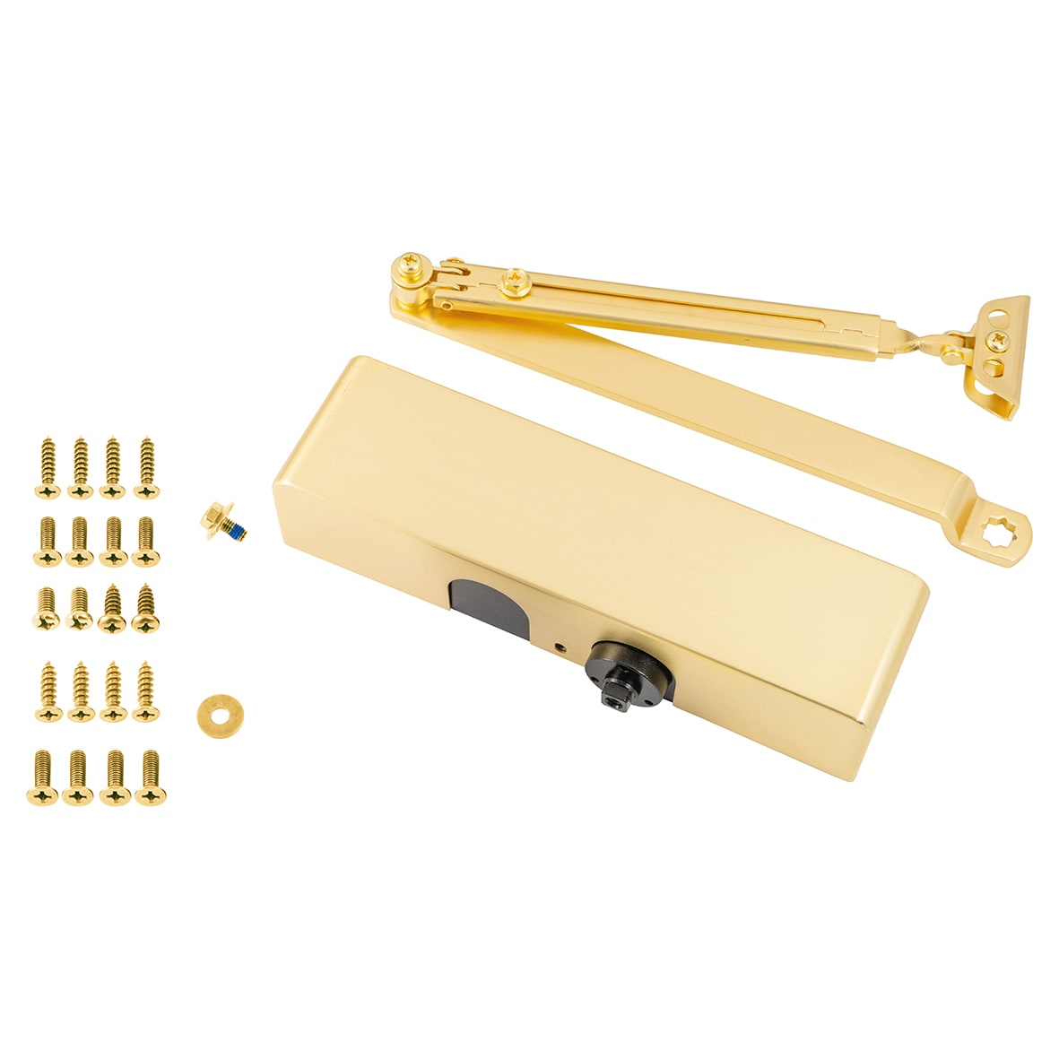 Antique Brass Knurled Latch Door Handles Pack - Remi Range - view 3