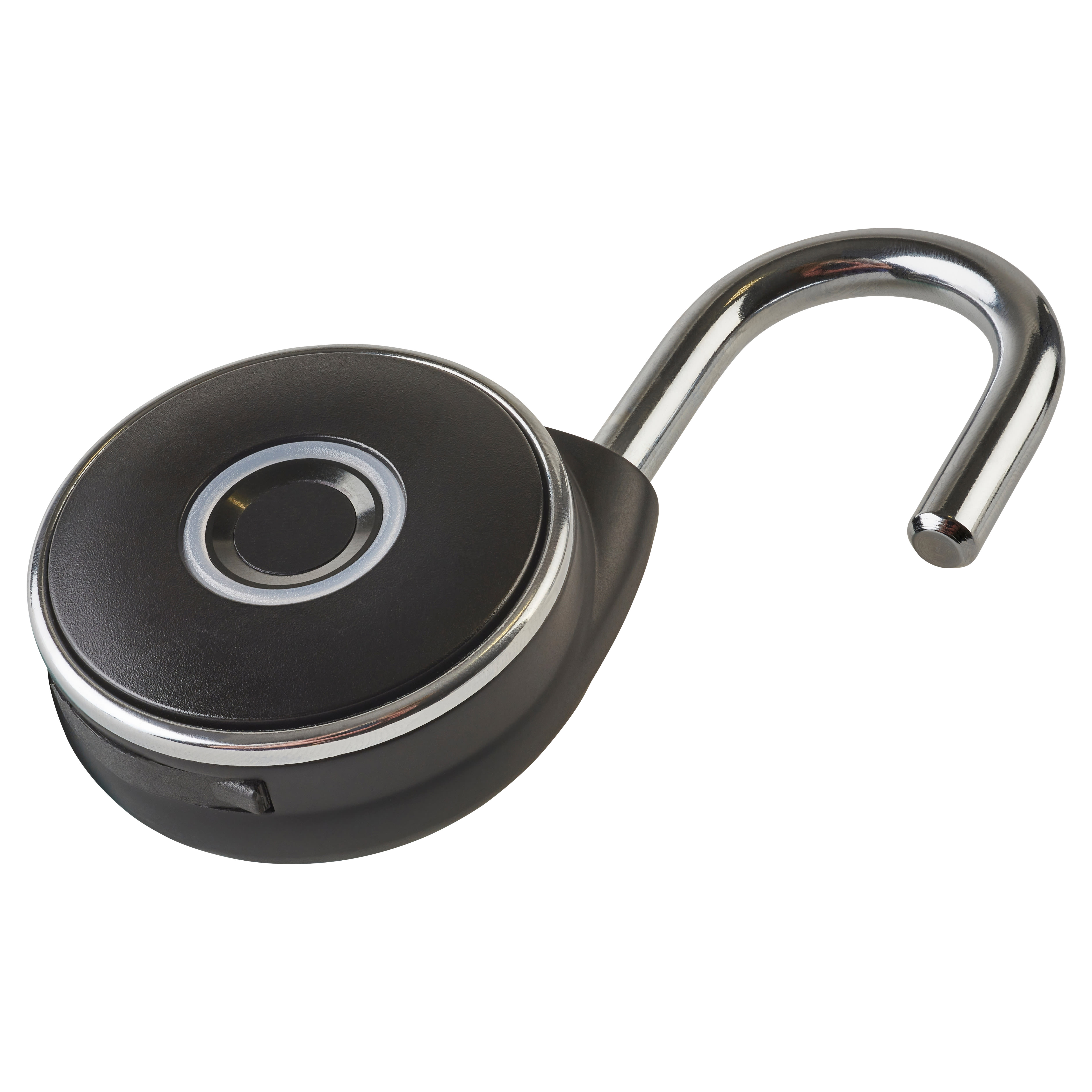 Fingerprint Biometric All Weather Padlock - 55mm Body - 33 x 30mm Shackle - Black - view 3