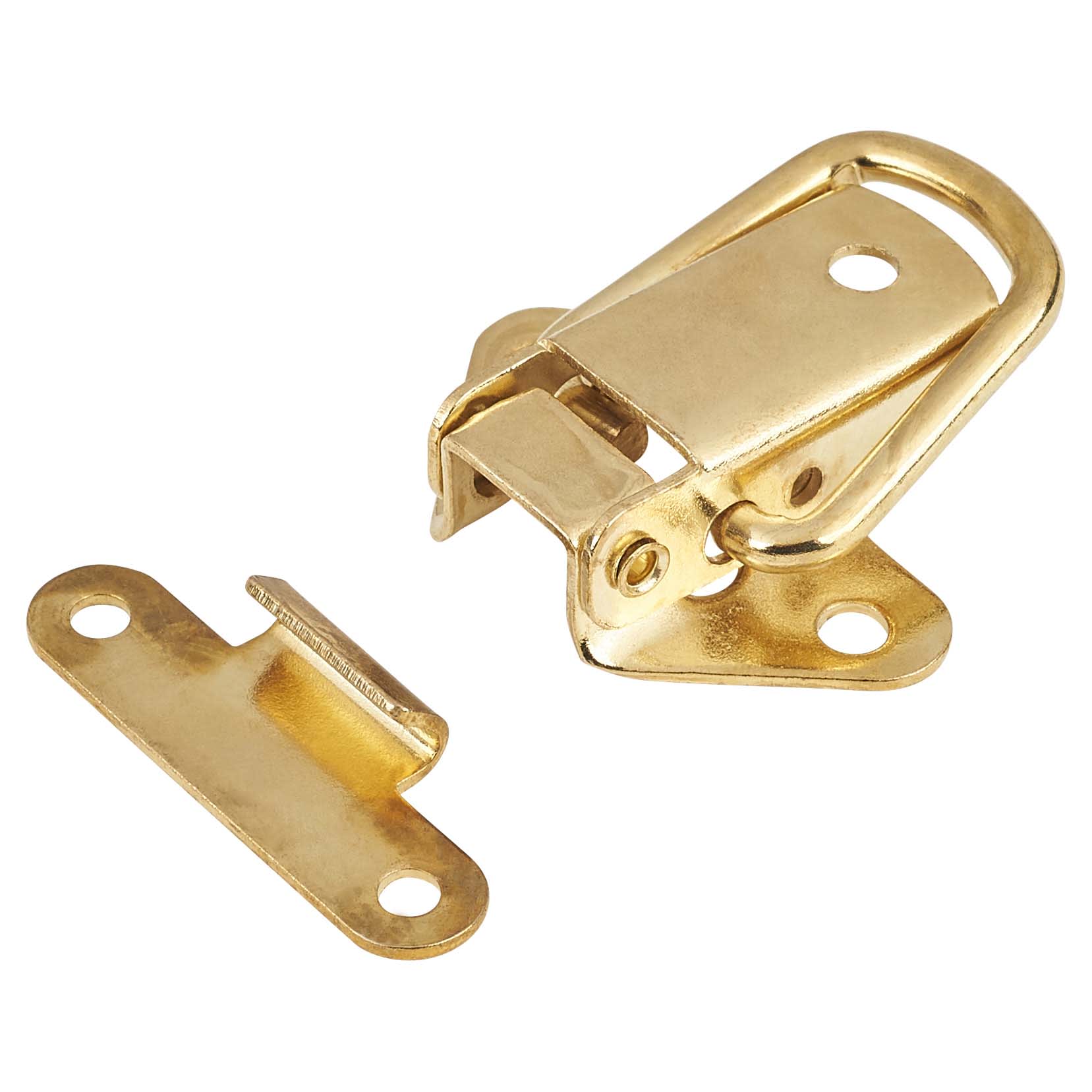 Toggle Catch - 38 x 53mm - Polished Brass - Pack of 5 - view 4
