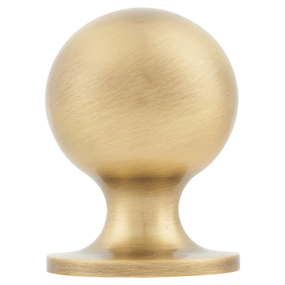 Marcus Ball Cabinet Knob - 32mm Diameter - Antique Brass - view 2