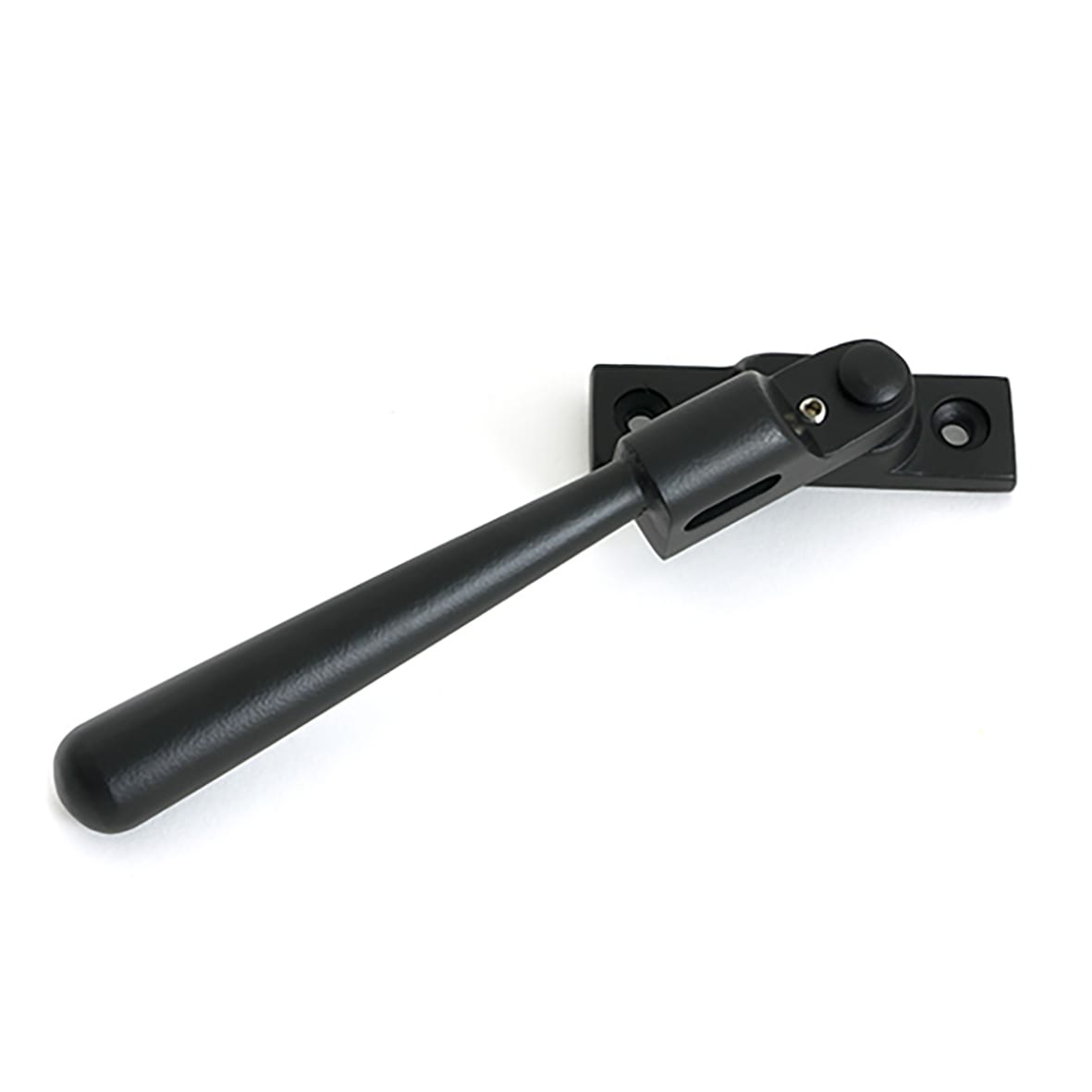 Newbury Locking Night Vent Casement Window Fastener - Matt Black - view 2