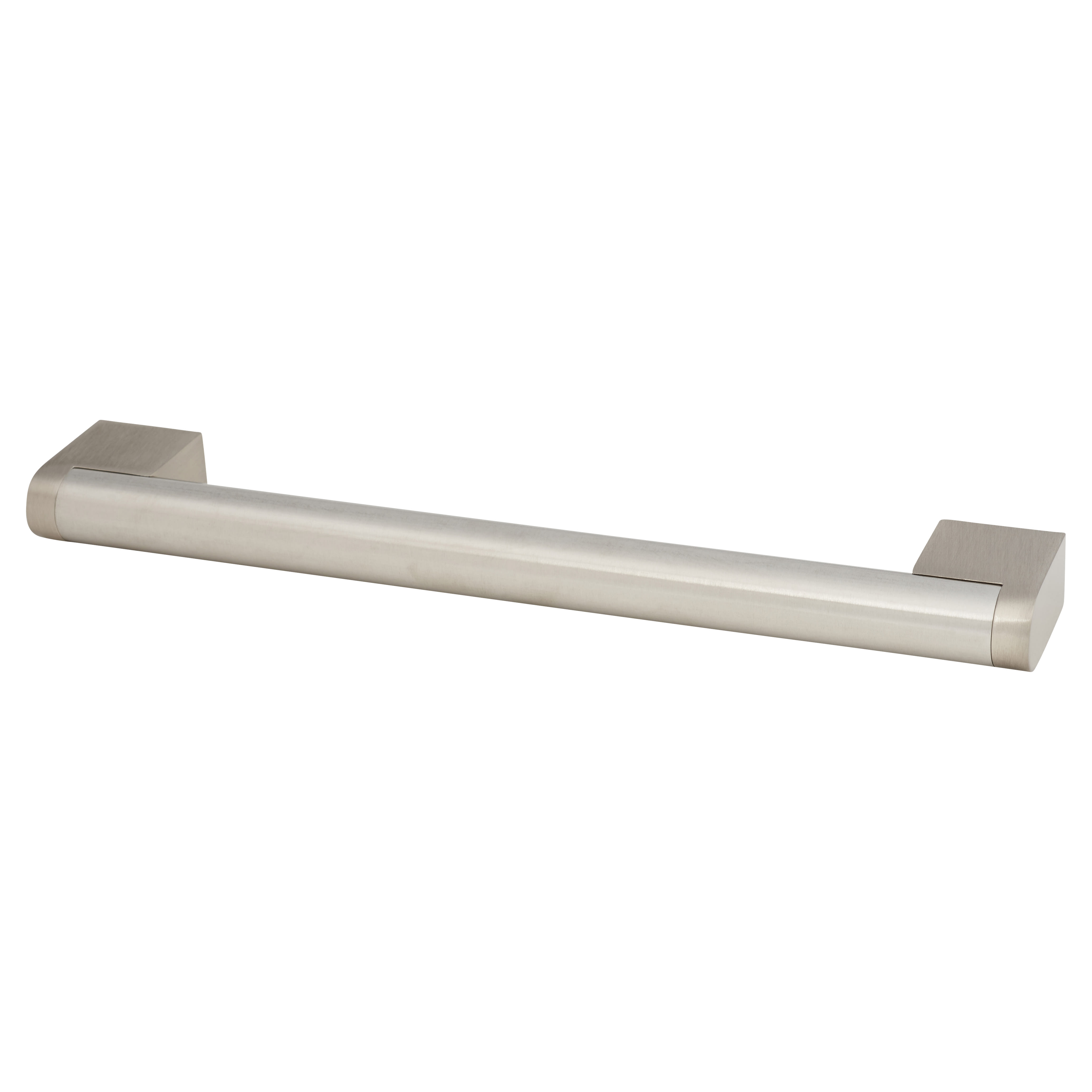 14mm D-Bar Cabinet Pull Handle - 160mm Centres - Brushed Nickel - view 2