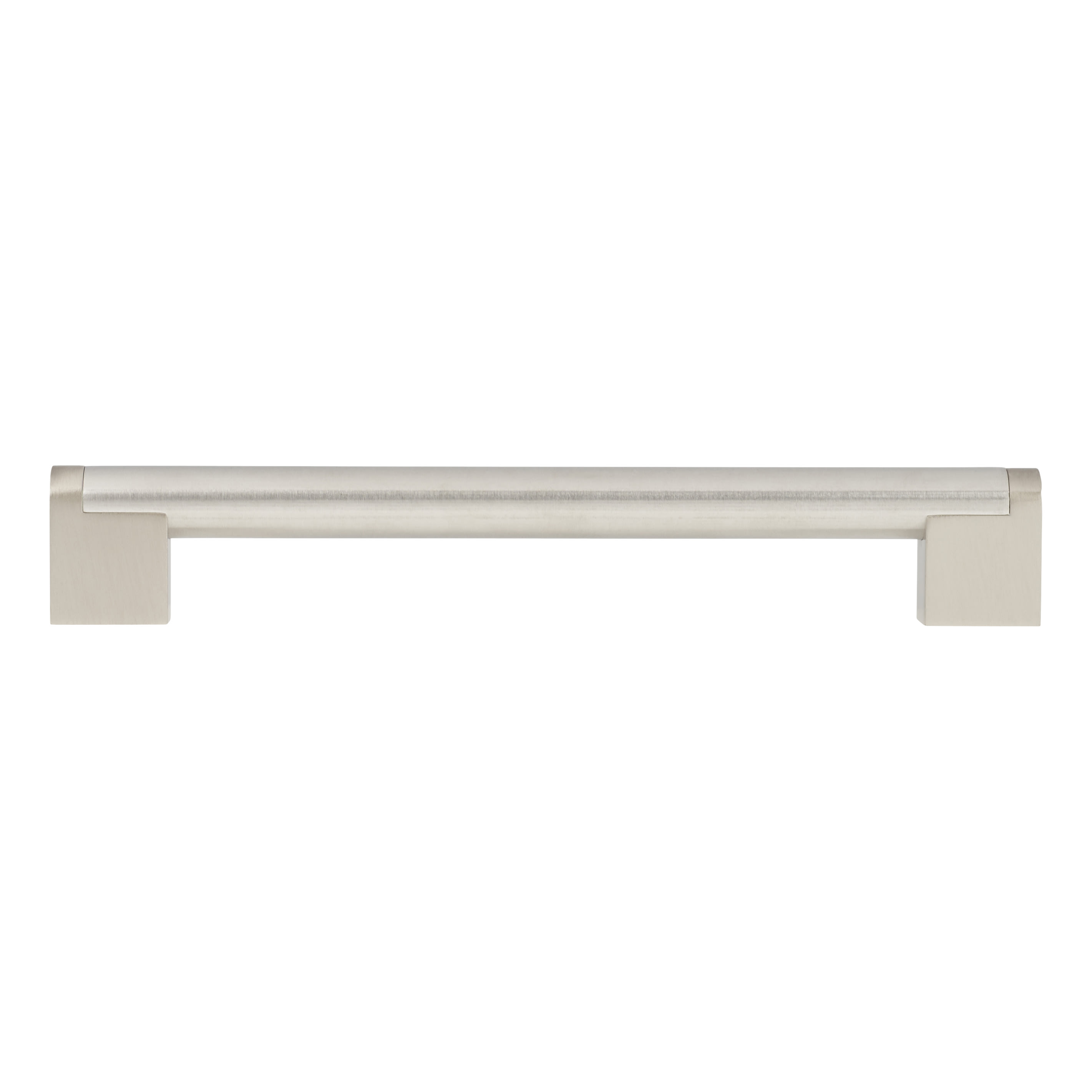14mm D-Bar Cabinet Pull Handle - 160mm Centres - Brushed Nickel - view 3