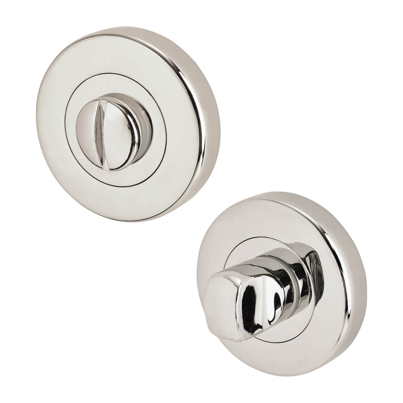 Sorrento Bathroom Turn & Release - 53mm Diameter - Polished Chrome - view 2