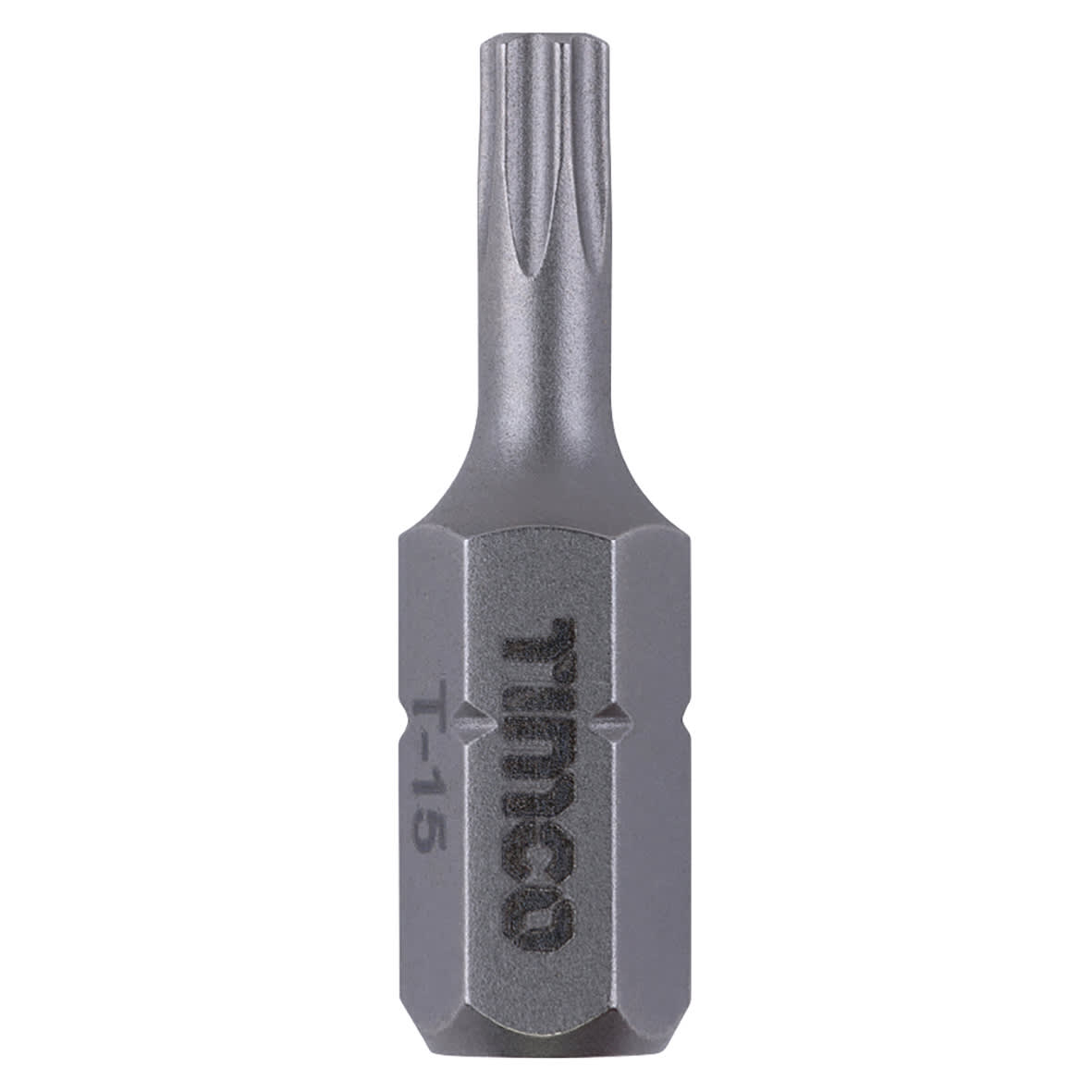 Steel Driver Bits - Torx - T15 - 25mm Length - Pack of 10 - view 2