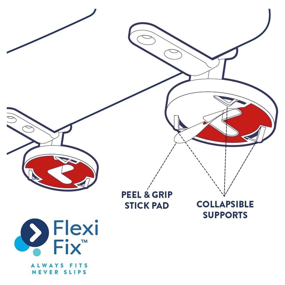 Constance Flexi-Fix Soft Close Toilet Seat - White - view 6