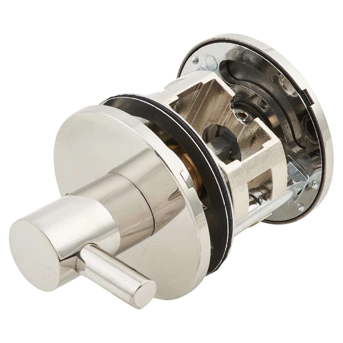 Schema Orka Bathroom Turn & Release - 53mm Diameter - Polished Stainless Steel - view 4