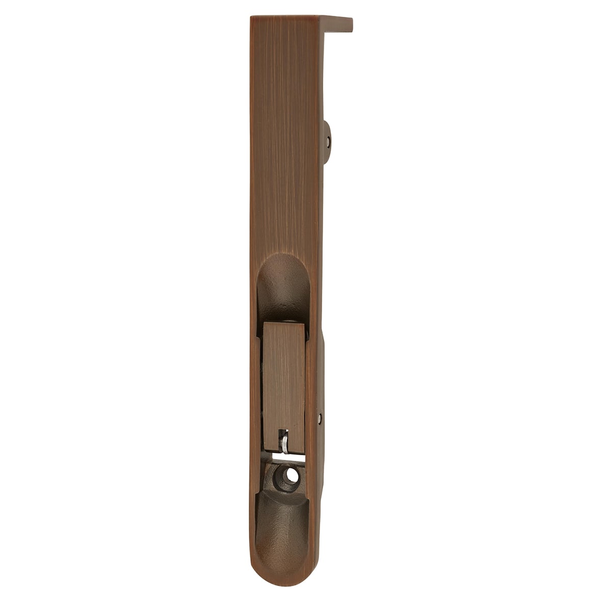 Lever Action Flush Bolt - 150 x 20mm - Fire Rated - Radius - Antique Brass - view 2