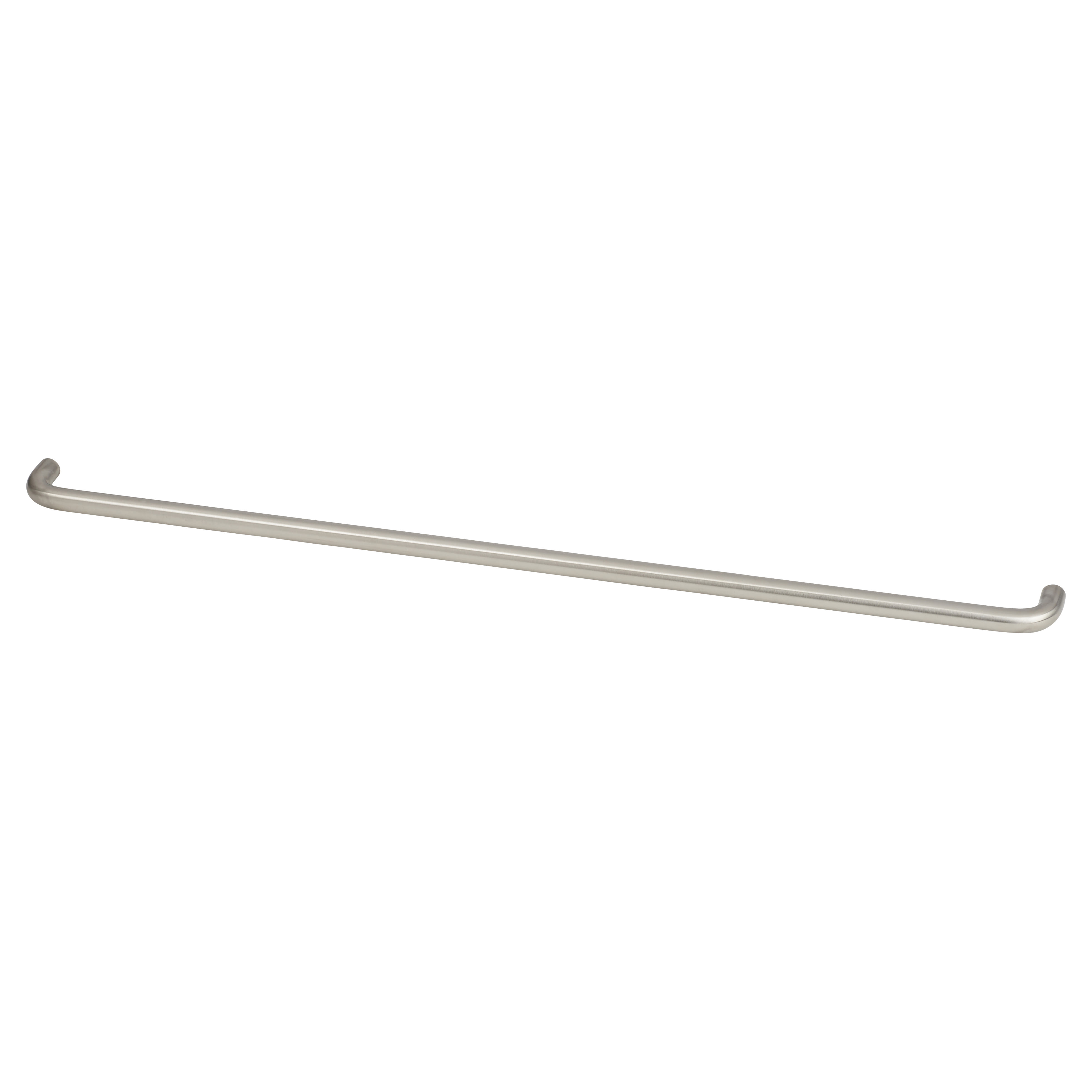 10mm D-Bar Cabinet Pull Handle - 416mm Centres - Satin Stainless Steel - view 2