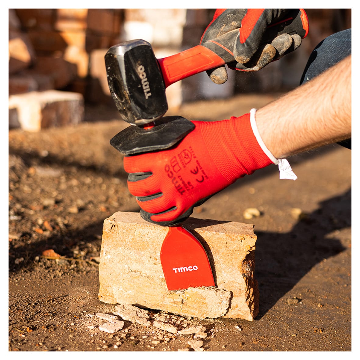 Masonry Bolster with Guard - 2 1/4" x 8 1/2" - view 3
