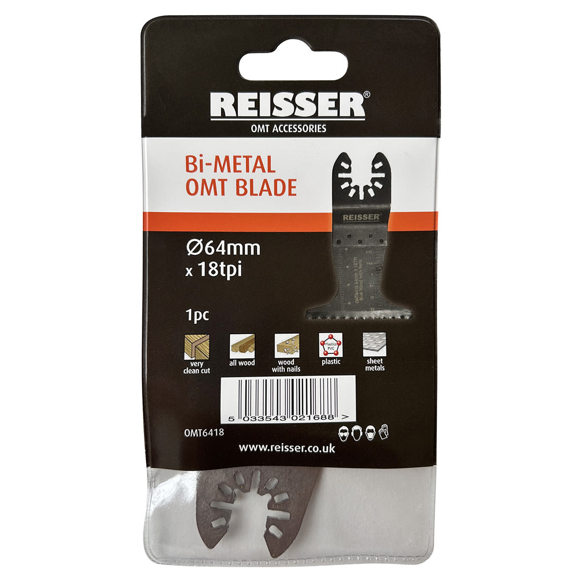 Bi-Metal Multi Tool Blade - 64mm x 18 TPI - view 2