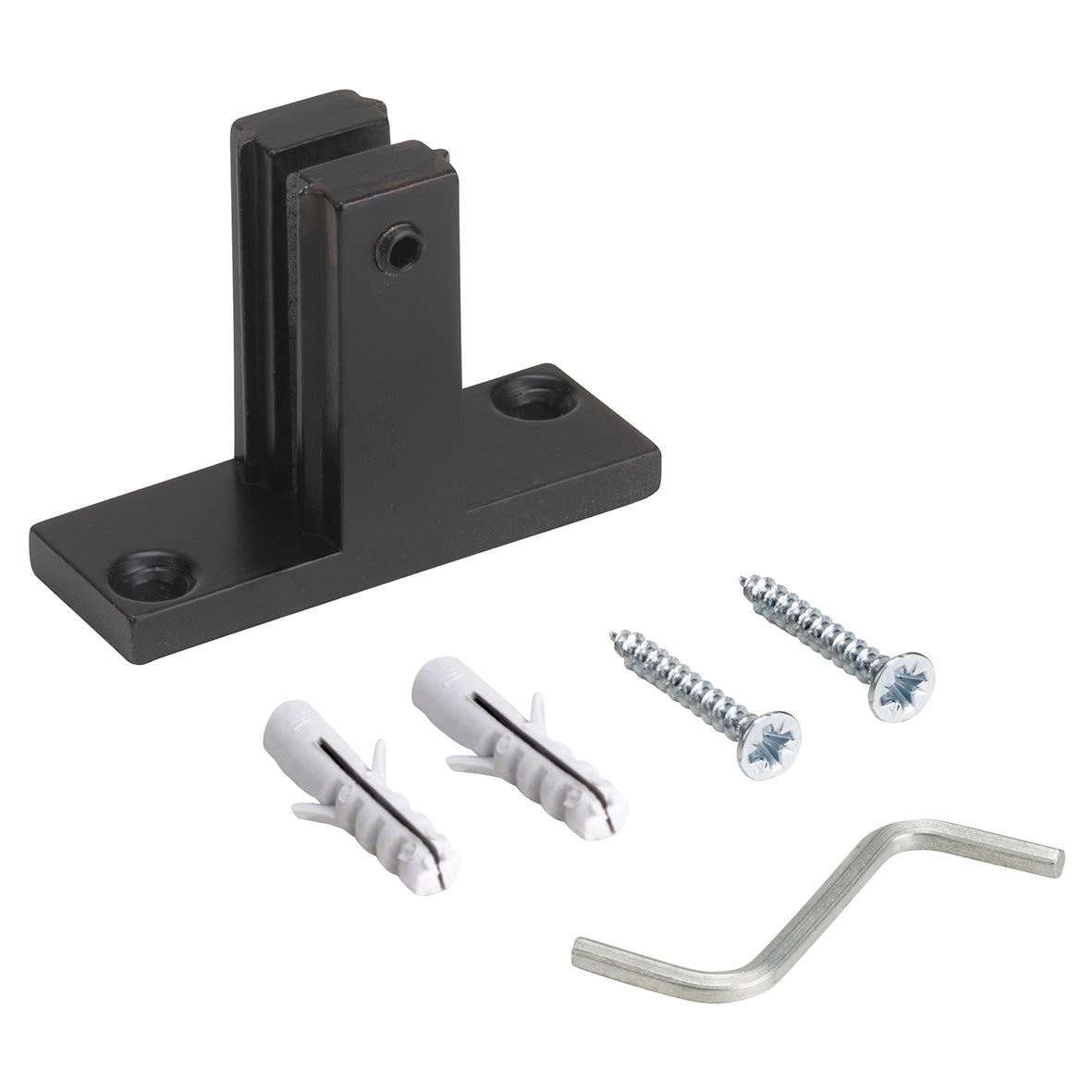 Zero Wall Mounting Fixings - Black - Each - view 2