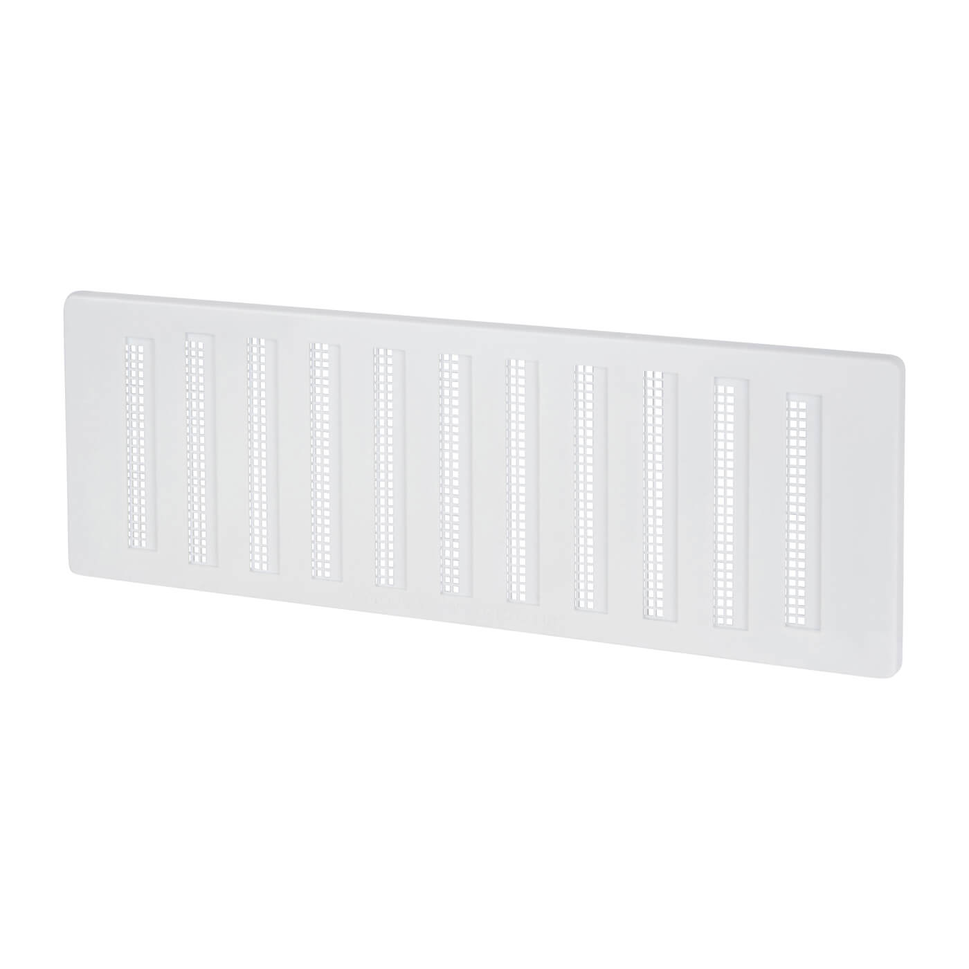 Hit & Miss Vent - 271 x 95mm - 4400mm² Free Air Flow - White Plastic - view 2