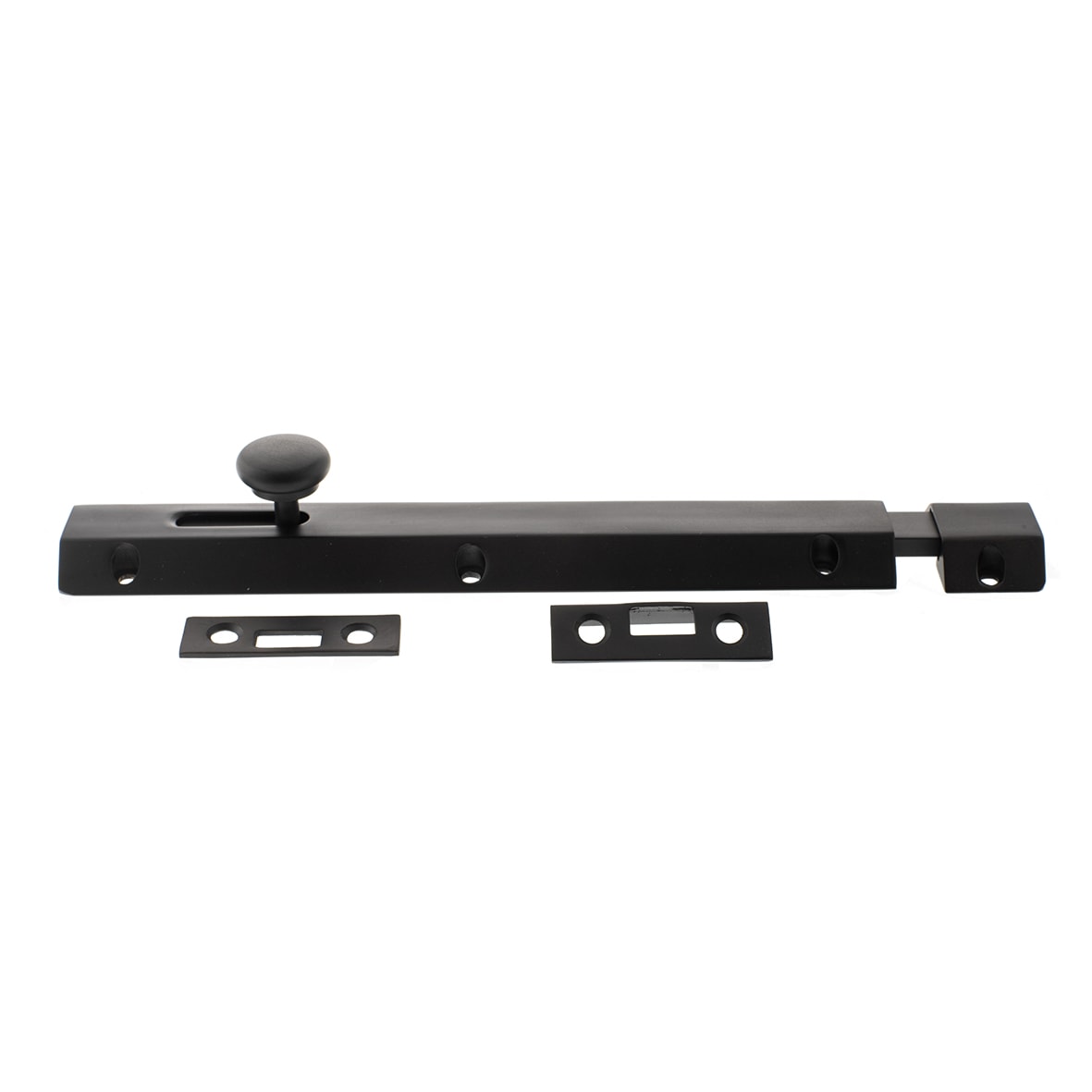 French Door Bolt/Flat Section Bolt - 200 x 35mm - Urban Dark Bronze - view 2
