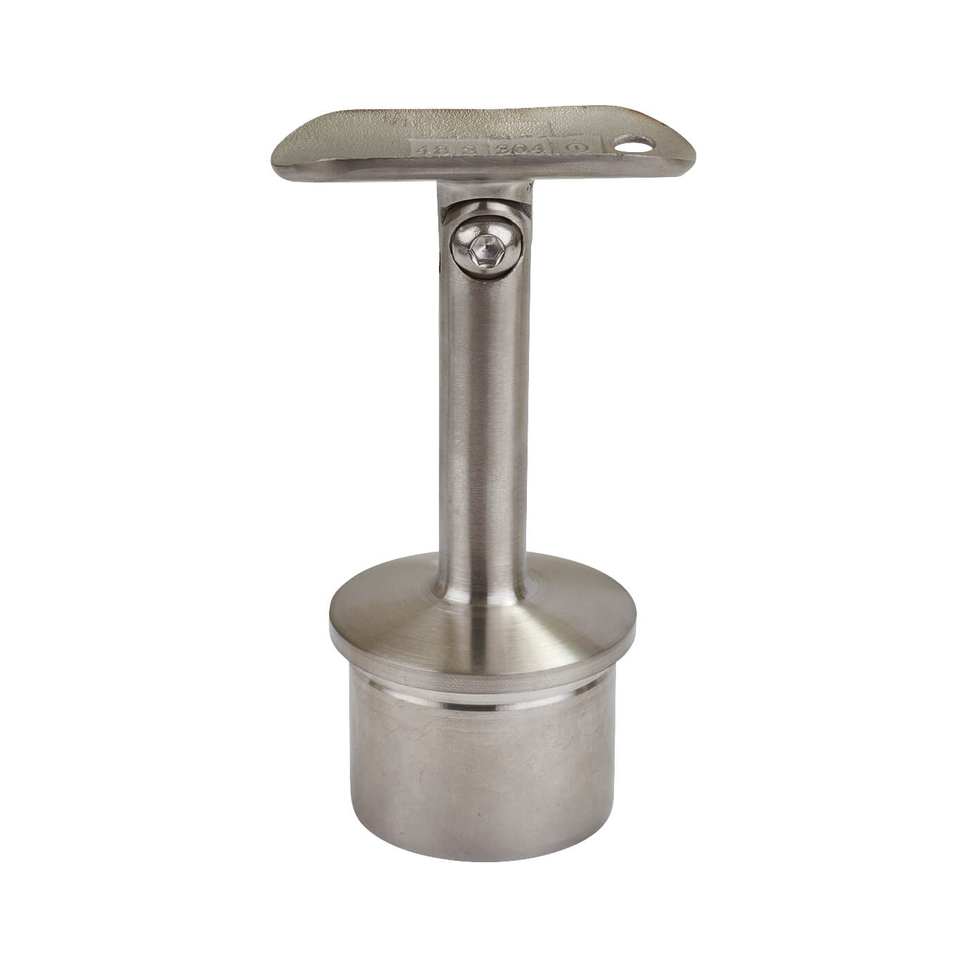 Stand off Articulated Rail Support - 304 Brushed Satin Stainless Steel - view 2