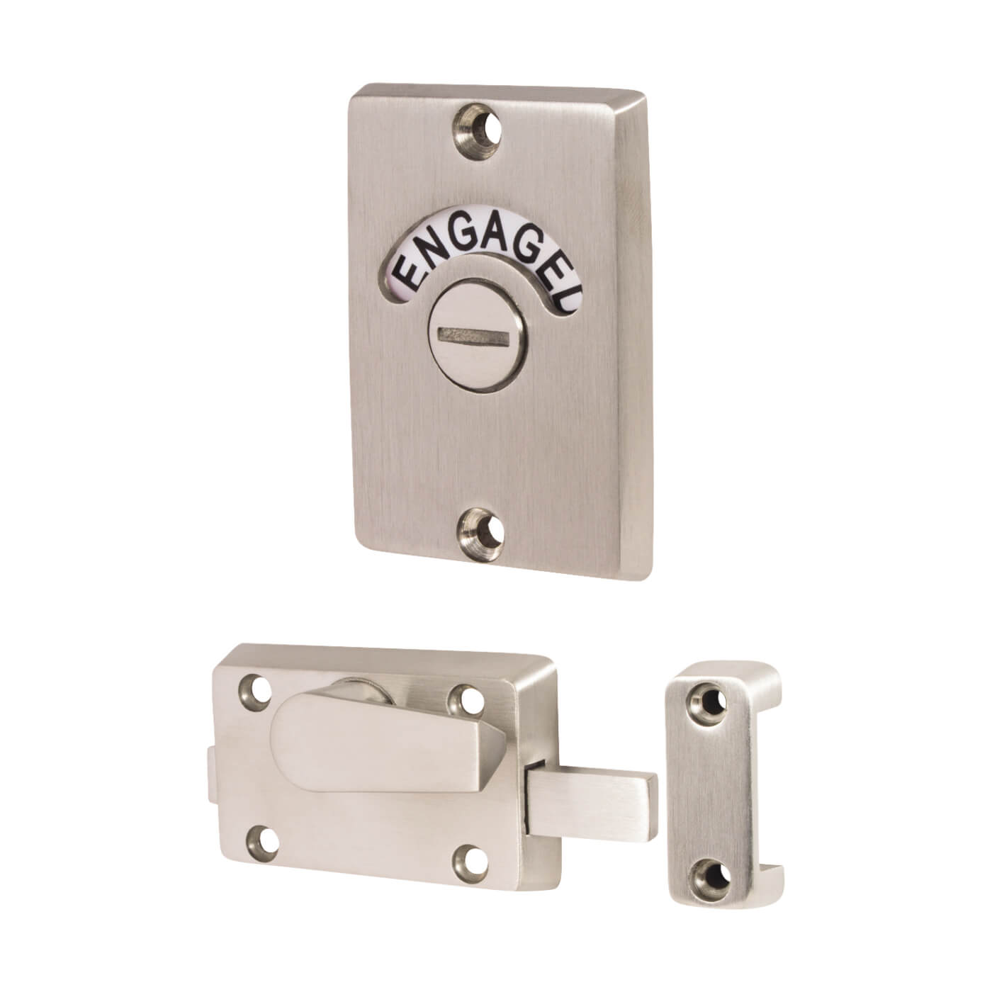 Indicator Bolt - Satin Stainless Steel - view 2