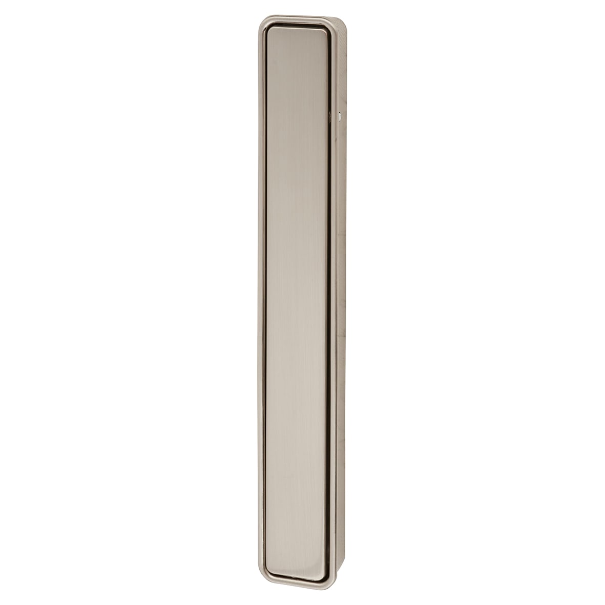 Frome Rectangular Flush Cabinet Pull Handle - 164 x 24mm - Satin Nickel - view 3