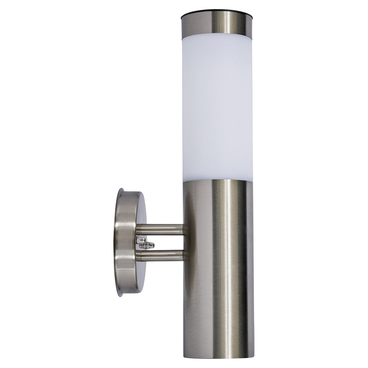 Forum Zink Creswell 0.2W LED Solar Outdoor Up Wall Light - IP44 - 6000K Daylight - Stainless Steel - view 6